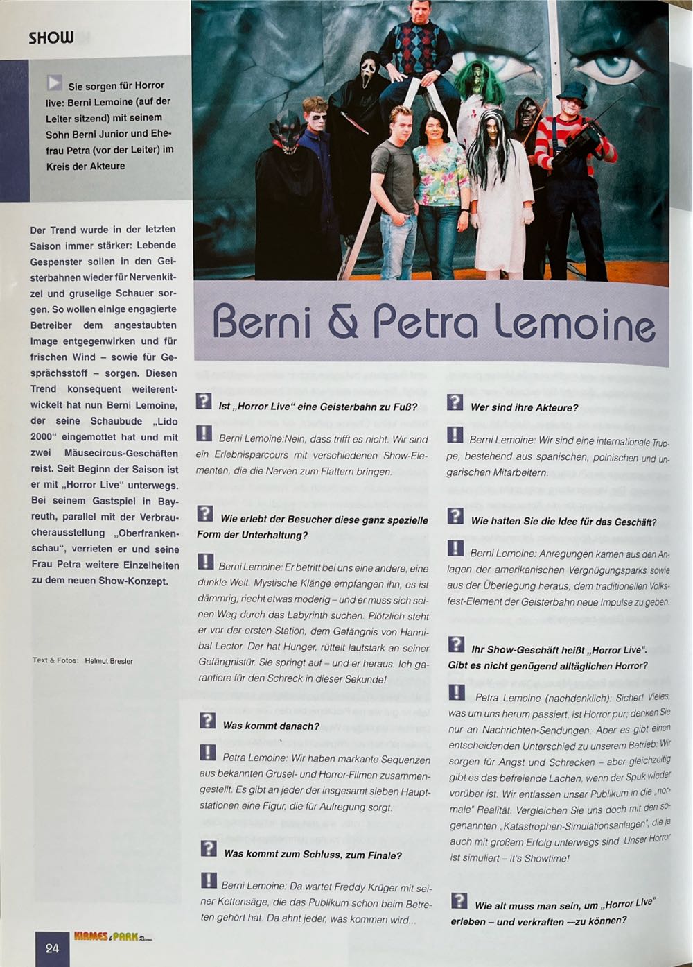 Kirmes & Park Revue 83  (June) magazine collectible - Main Image 2