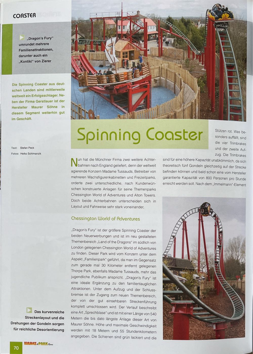 Kirmes & Park Revue 84  (July) magazine collectible - Main Image 2