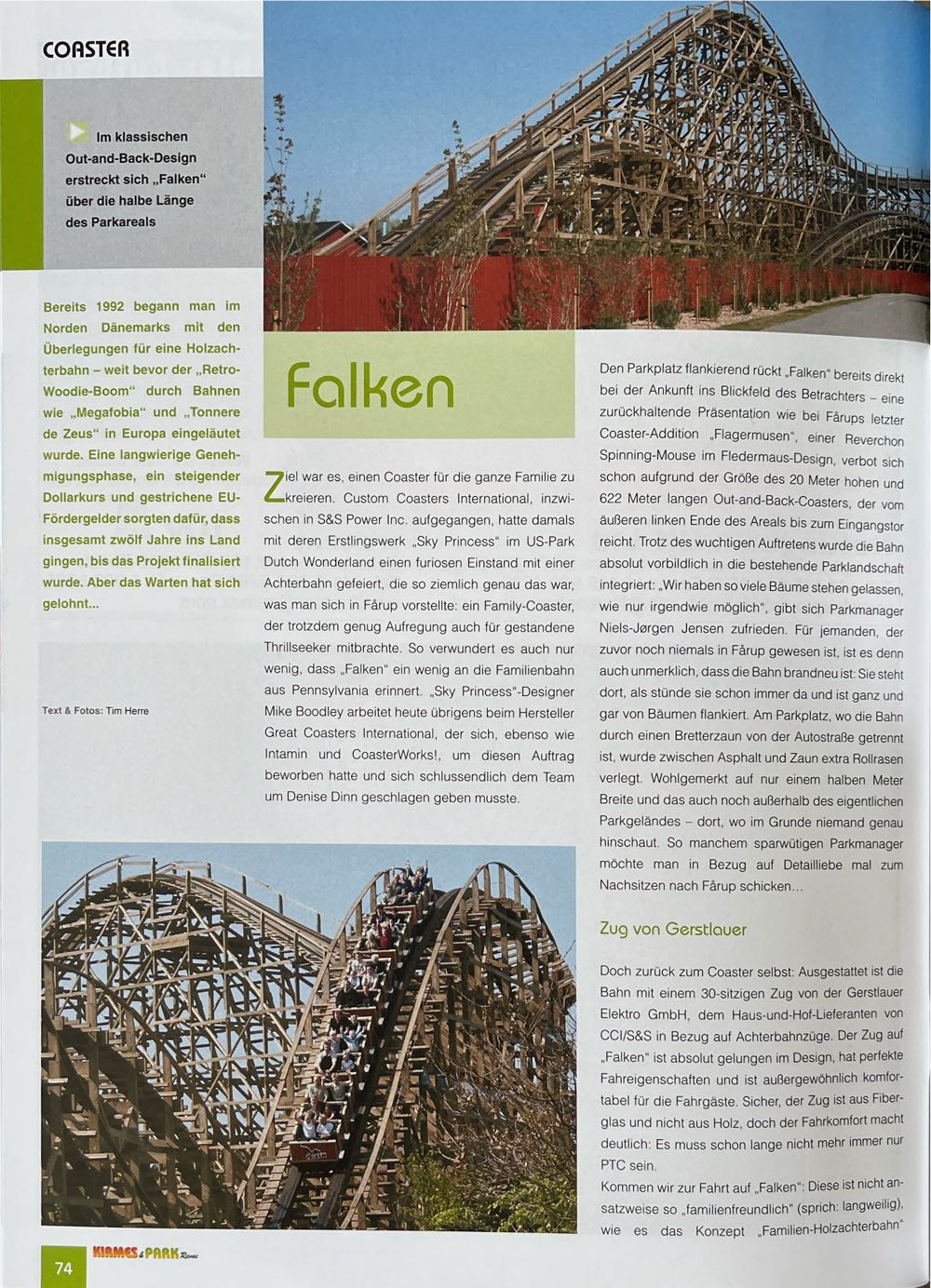 Kirmes & Park Revue 84  (July) magazine collectible - Main Image 3