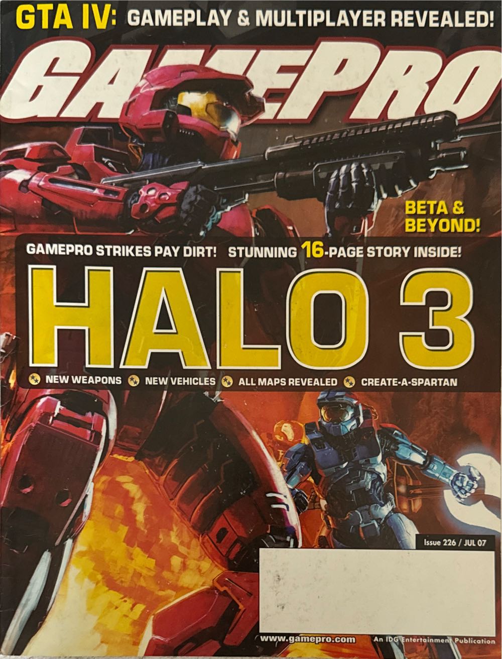GamePro 226  (July) magazine collectible - Main Image 1