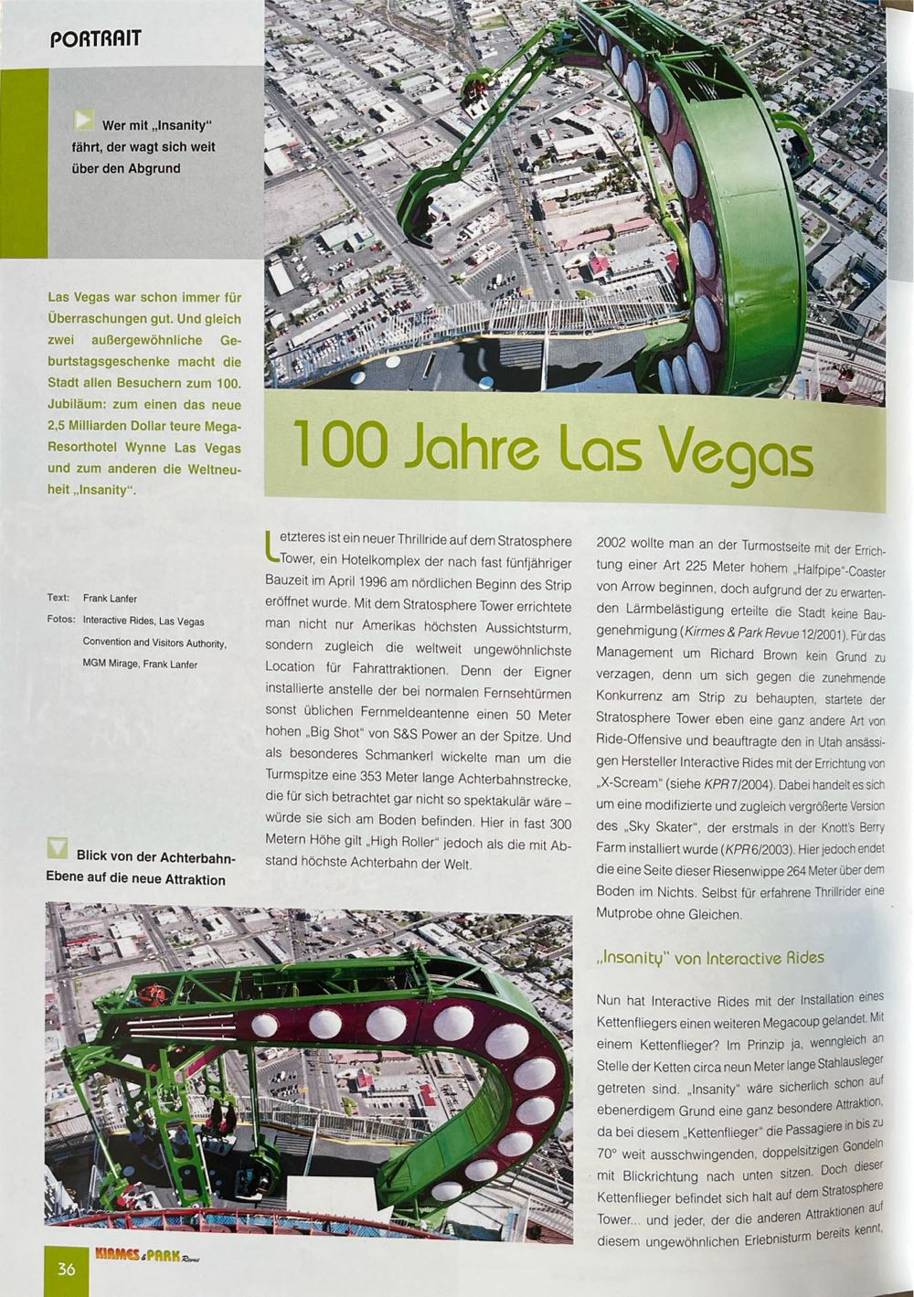 Kirmes & Park Revue 93  (April) magazine collectible - Main Image 2