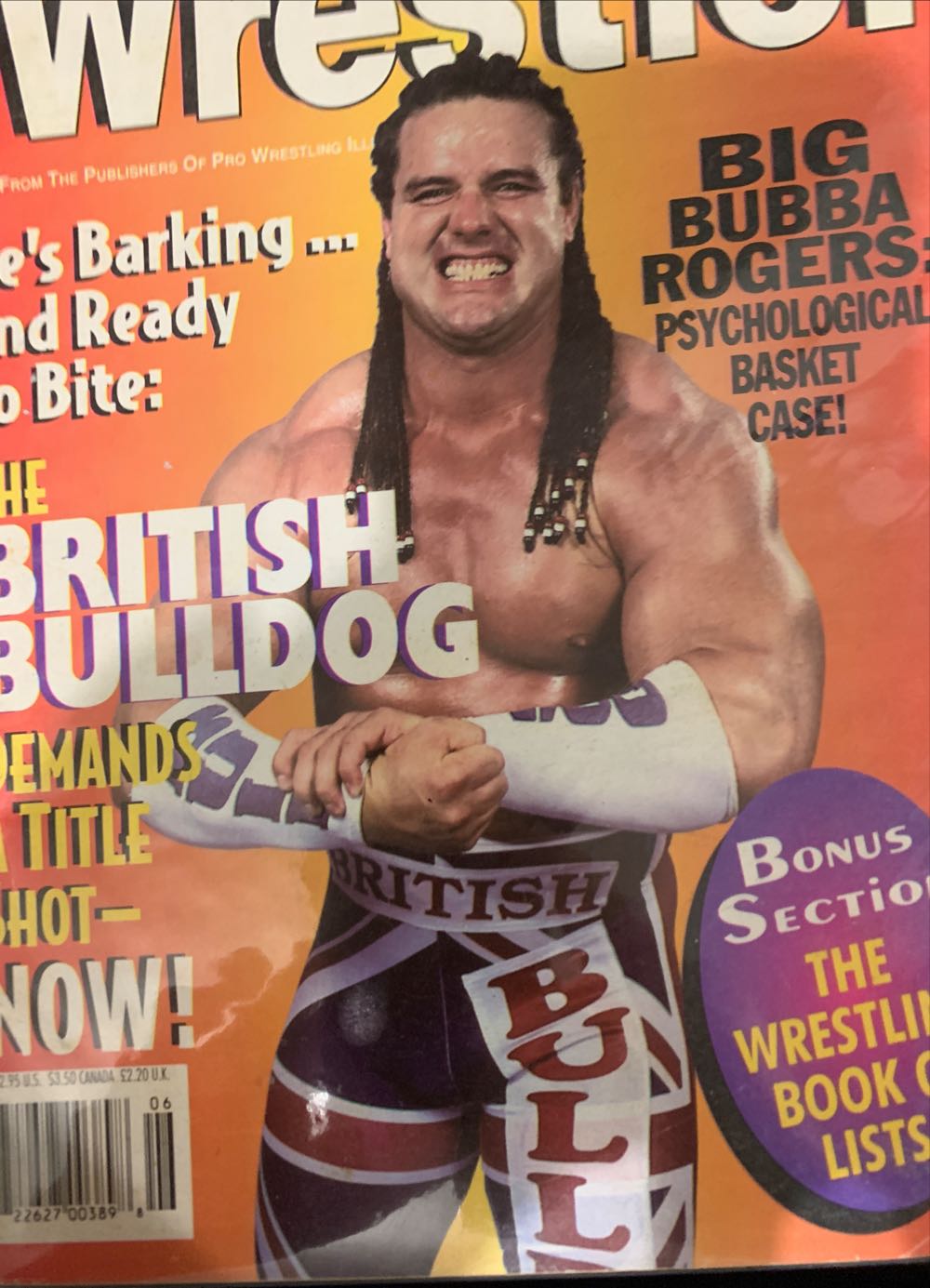 The Wrestler  (June) magazine collectible [Barcode 72262700389806] - Main Image 1