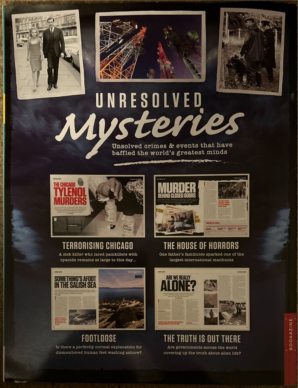 Unsolved Mysteries  magazine collectible [Barcode 19545861033501] - Main Image 3