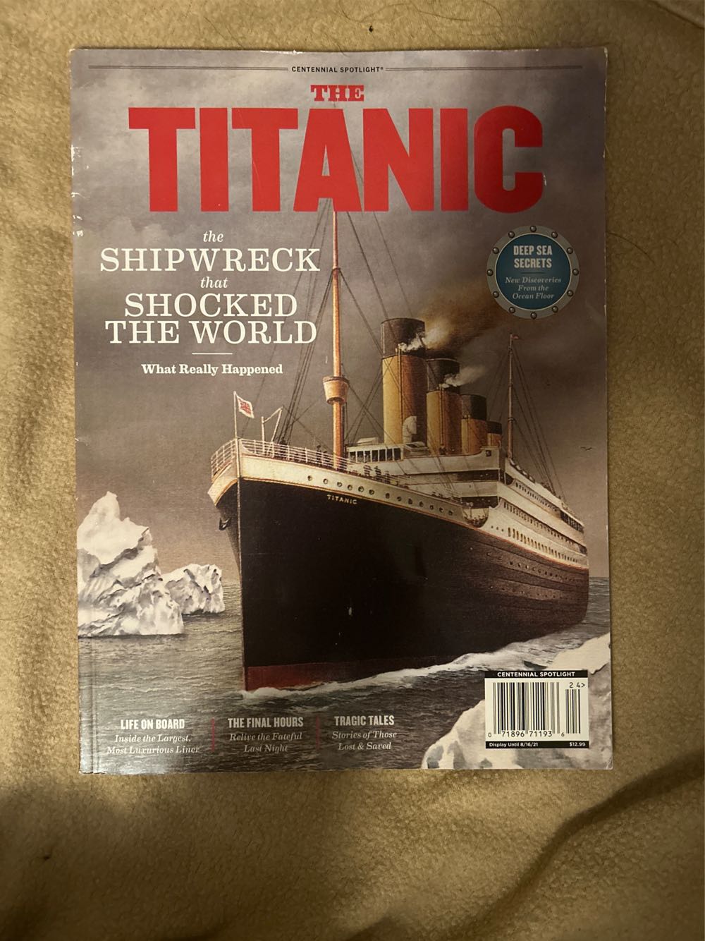 The titanic  (August) magazine collectible [Barcode 07189671193624] - Main Image 1