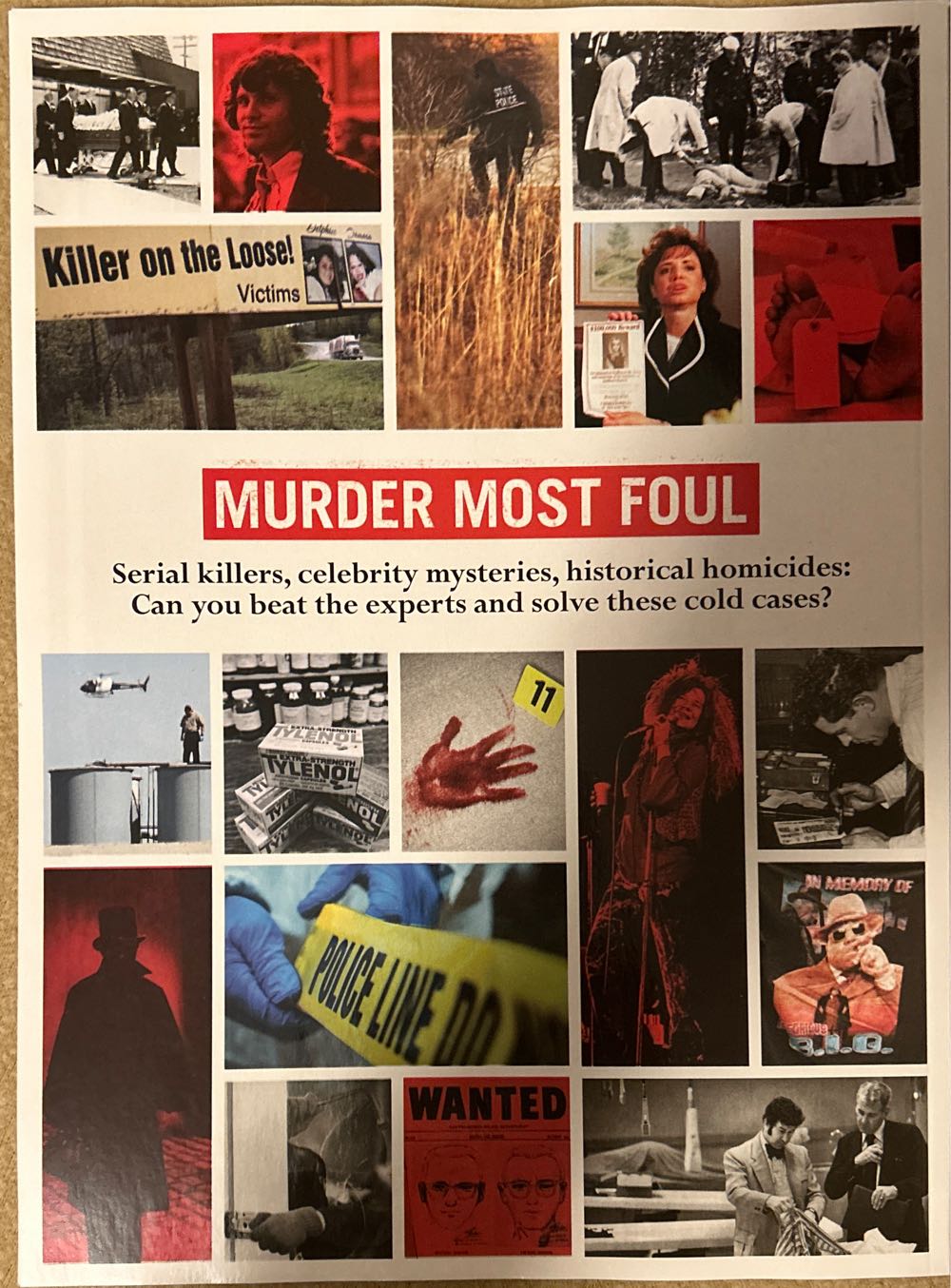 Unsolved Murders  (December) magazine collectible - Main Image 2