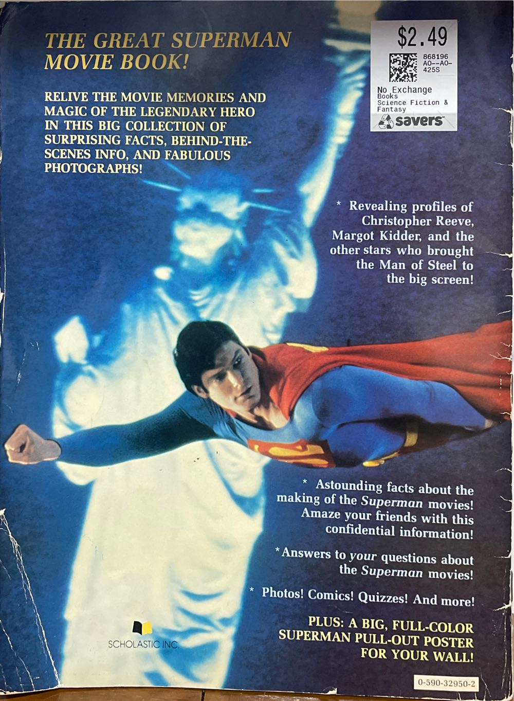 The Great Superman Movie Book  magazine collectible - Main Image 4