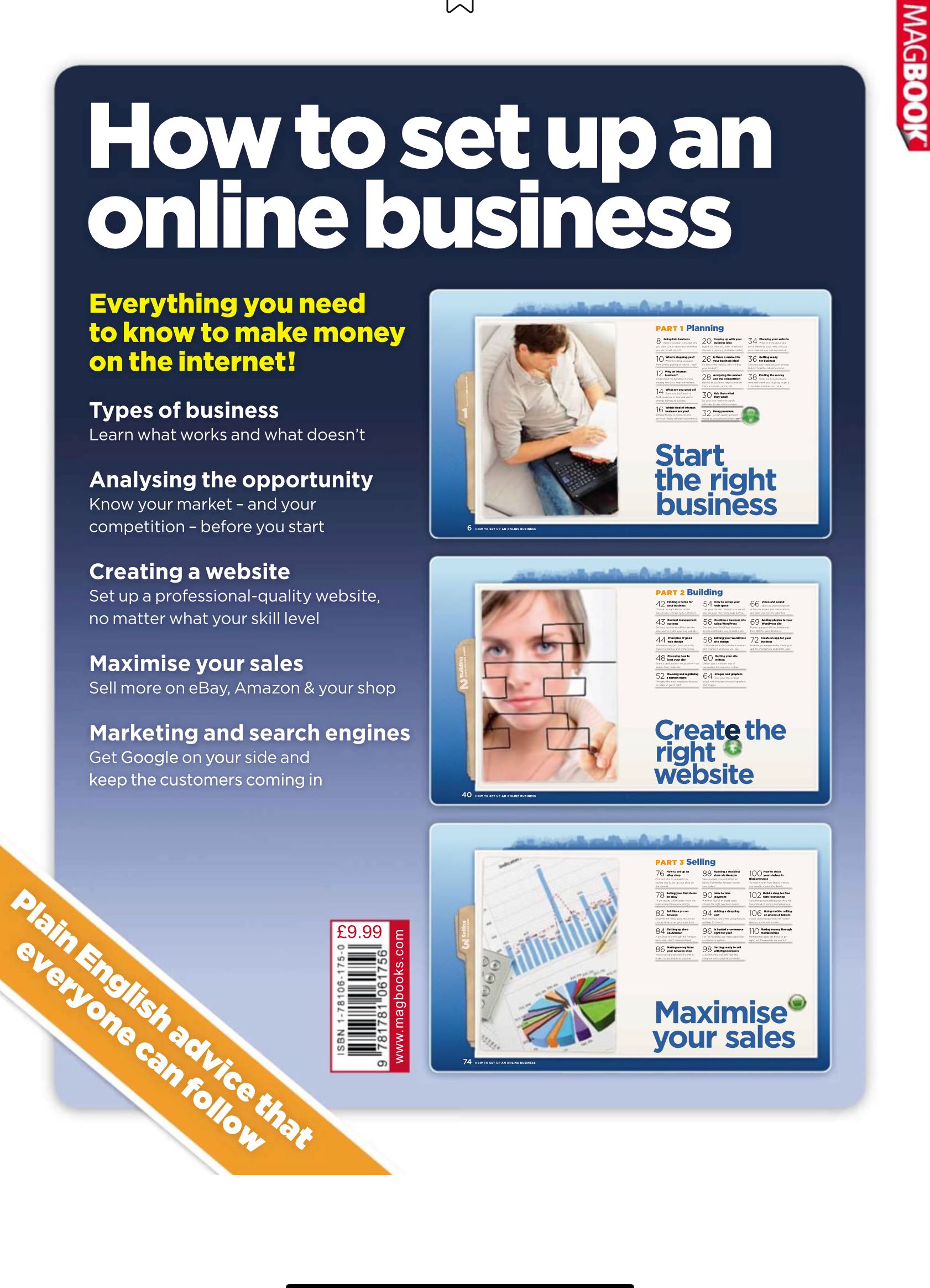 How To Set Up An Online Business  2016 January  (January) magazine collectible - Main Image 2