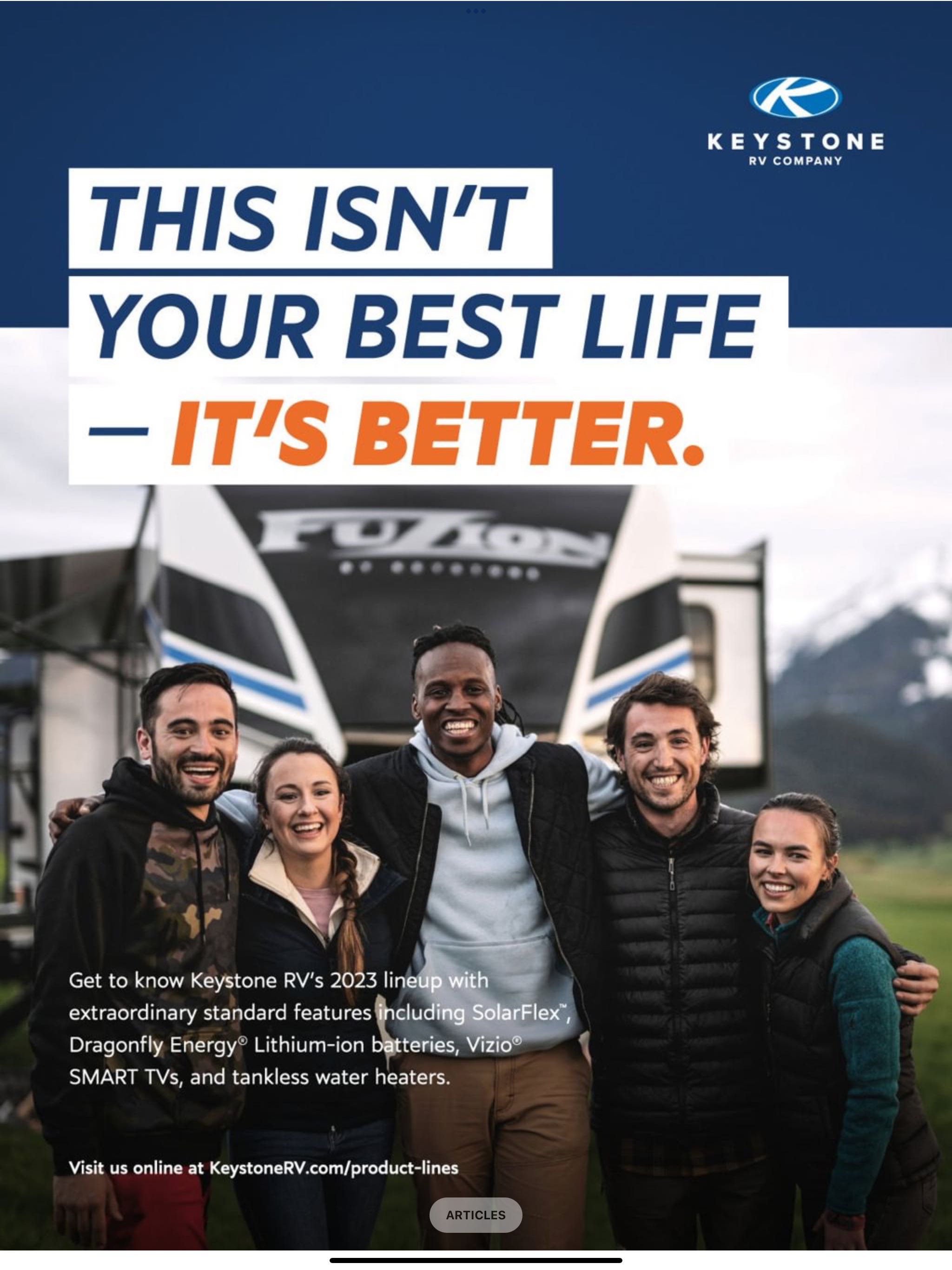 RV Today  2023 July-August  (July) magazine collectible - Main Image 2