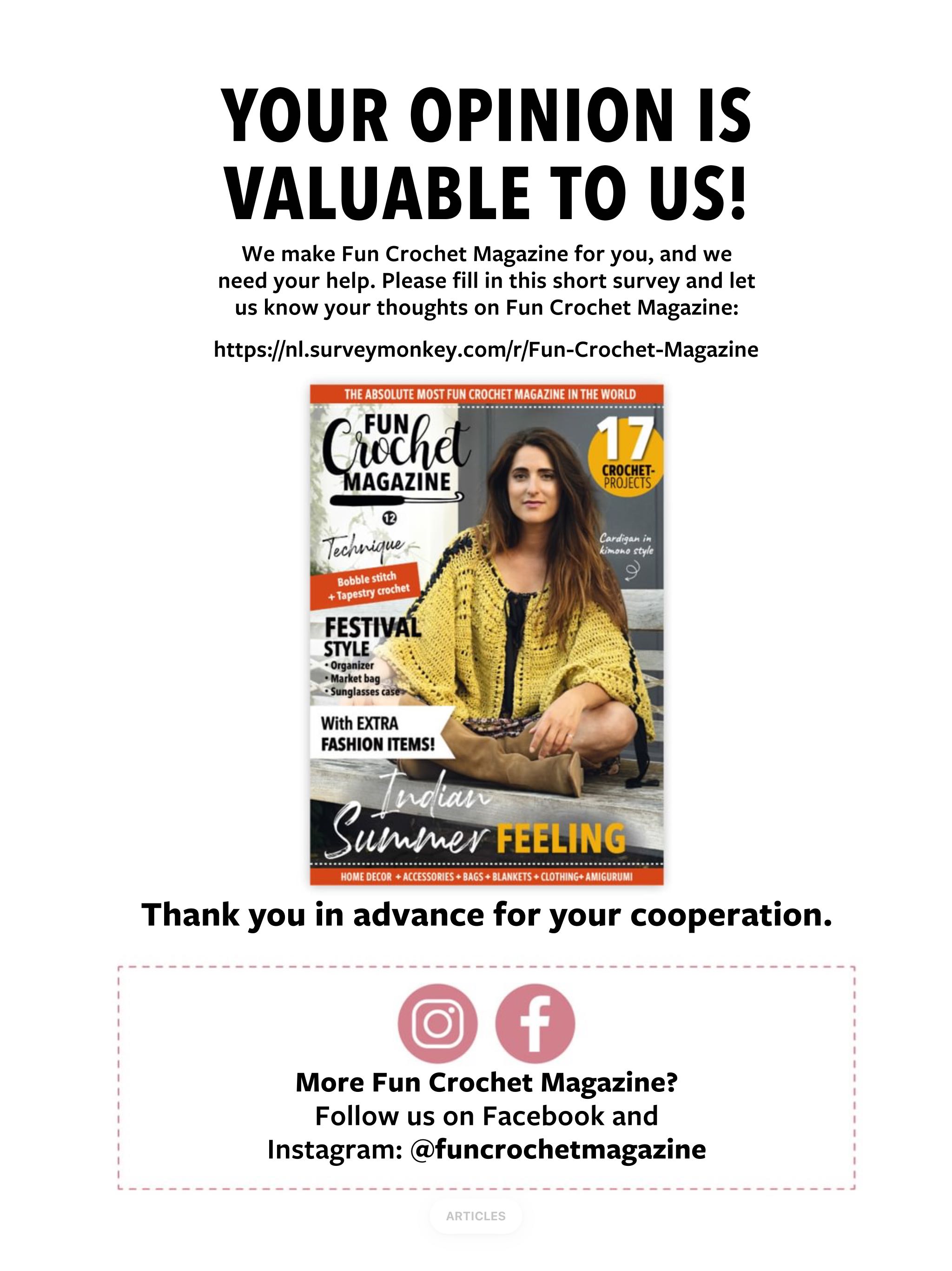 Fun Crochet Magazine  2024 February  (February) magazine collectible - Main Image 2