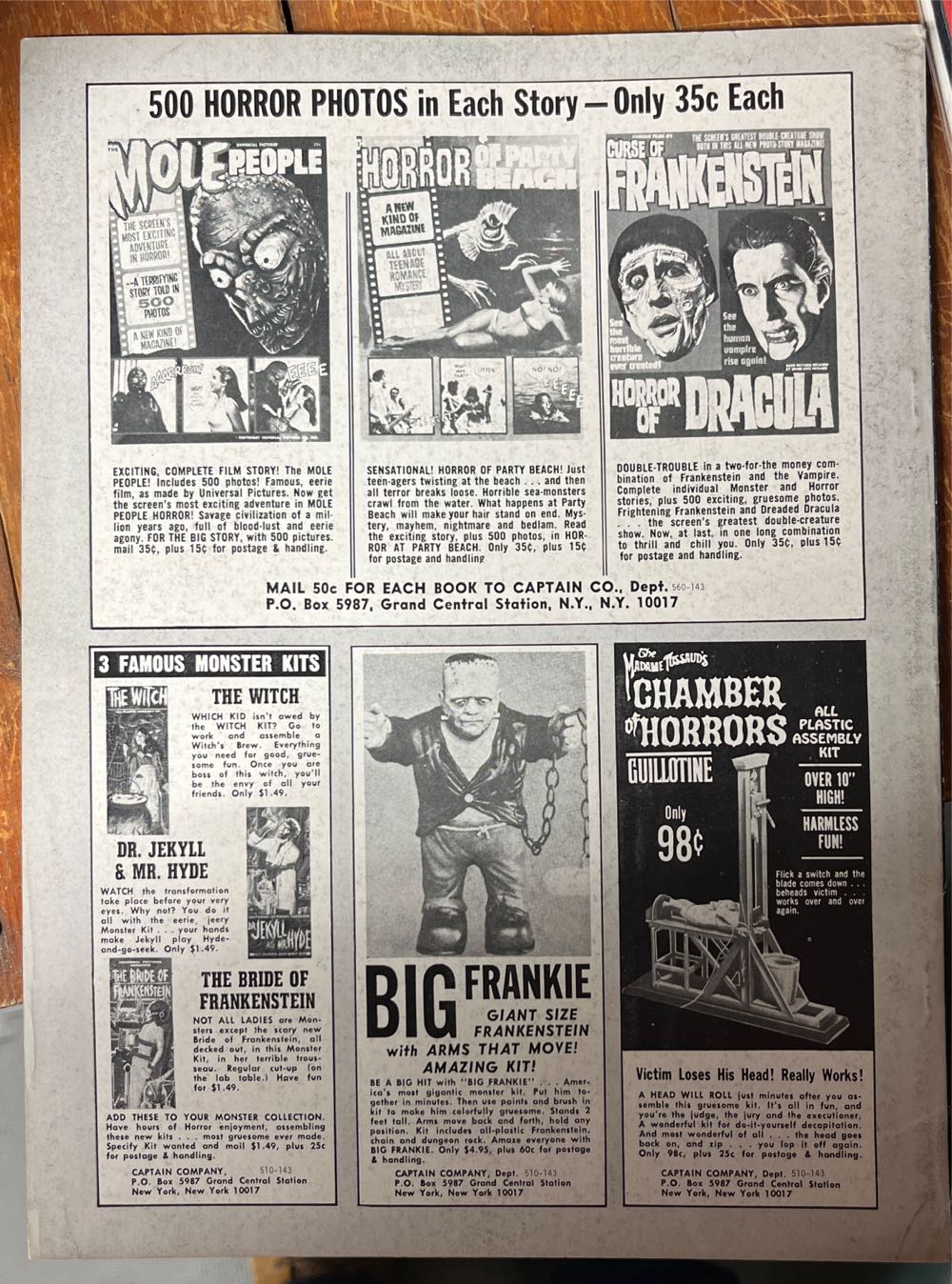 Famous Monsters Of Filmland 43  (March) magazine collectible - Main Image 2