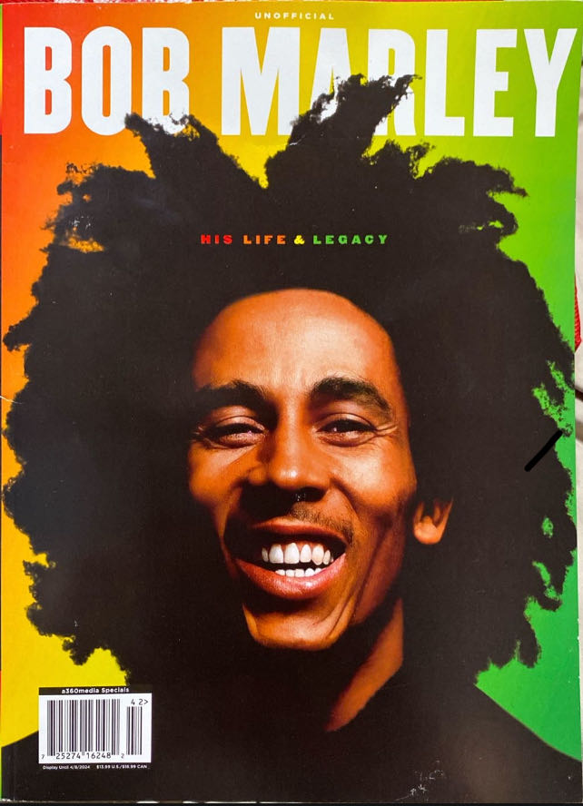 Unofficial Bob Marley  magazine collectible [Barcode 72527416248242] - Main Image 3