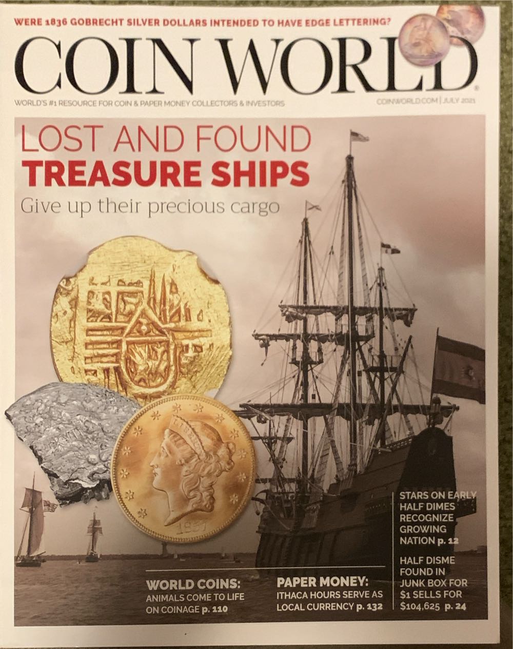 Coin World  (July) magazine collectible - Main Image 1