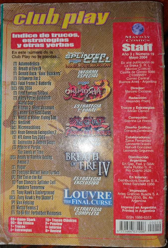 Club Play Año 2 # 19  (mayo) magazine collectible - Main Image 4