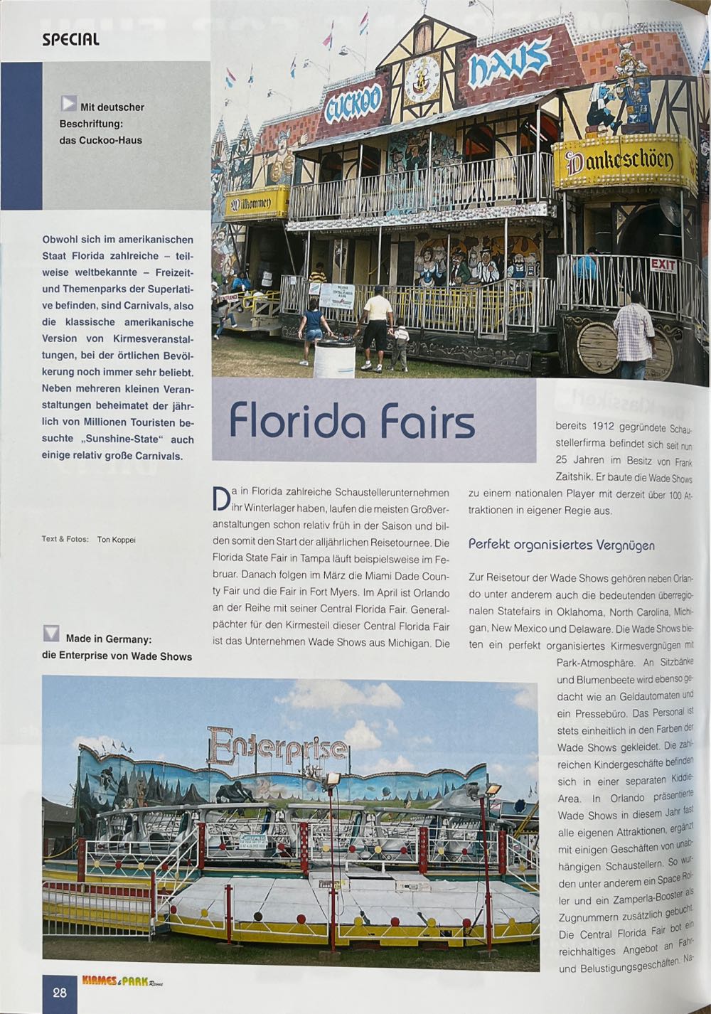 Kirmes & Park Revue 112  (November) magazine collectible - Main Image 2