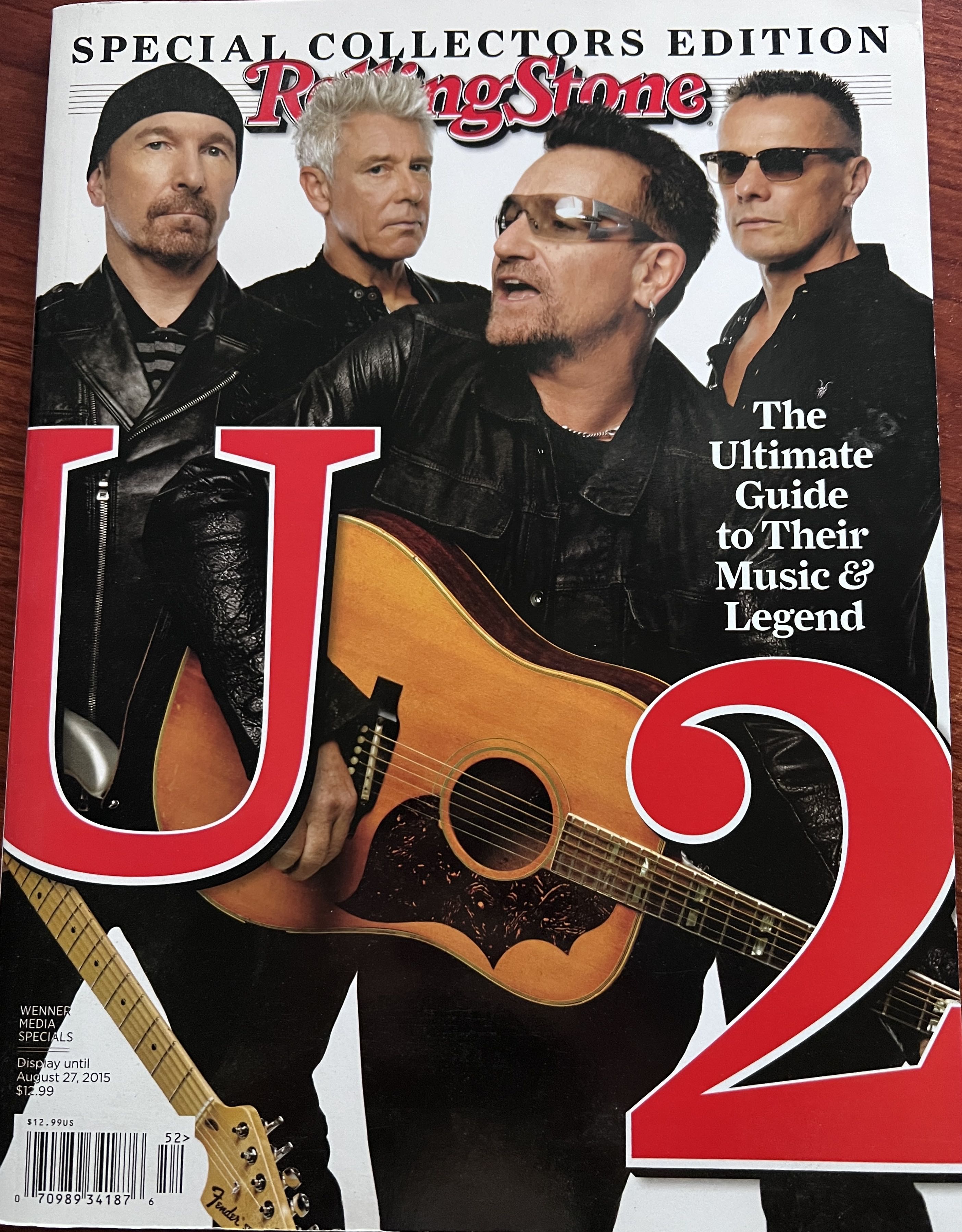 Rolling Stone Magazine U2 2015 Special Collectors Edition Magazine  magazine collectible - Main Image 2