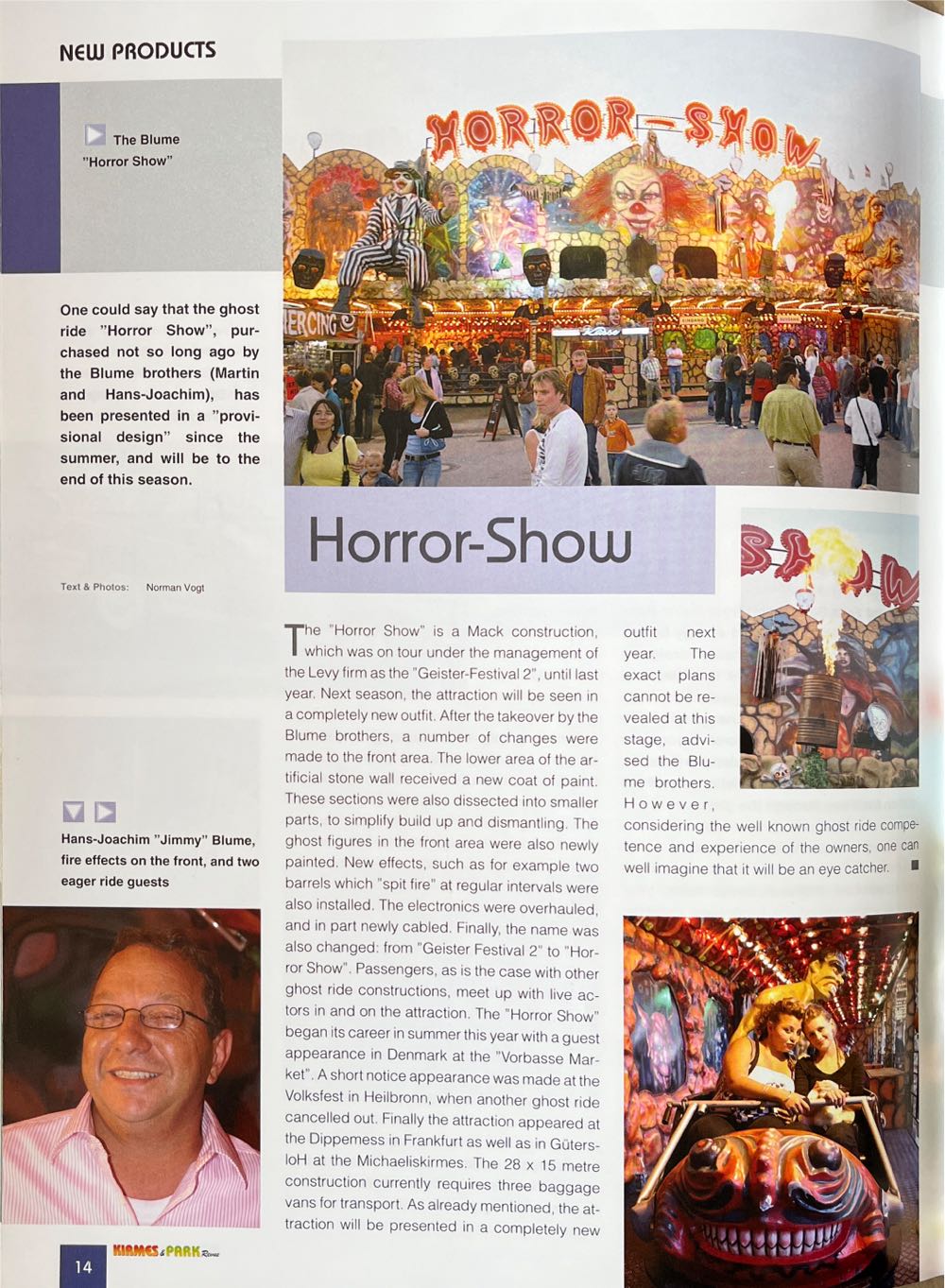 Kirmes & Park Revue 123  (October) magazine collectible - Main Image 2