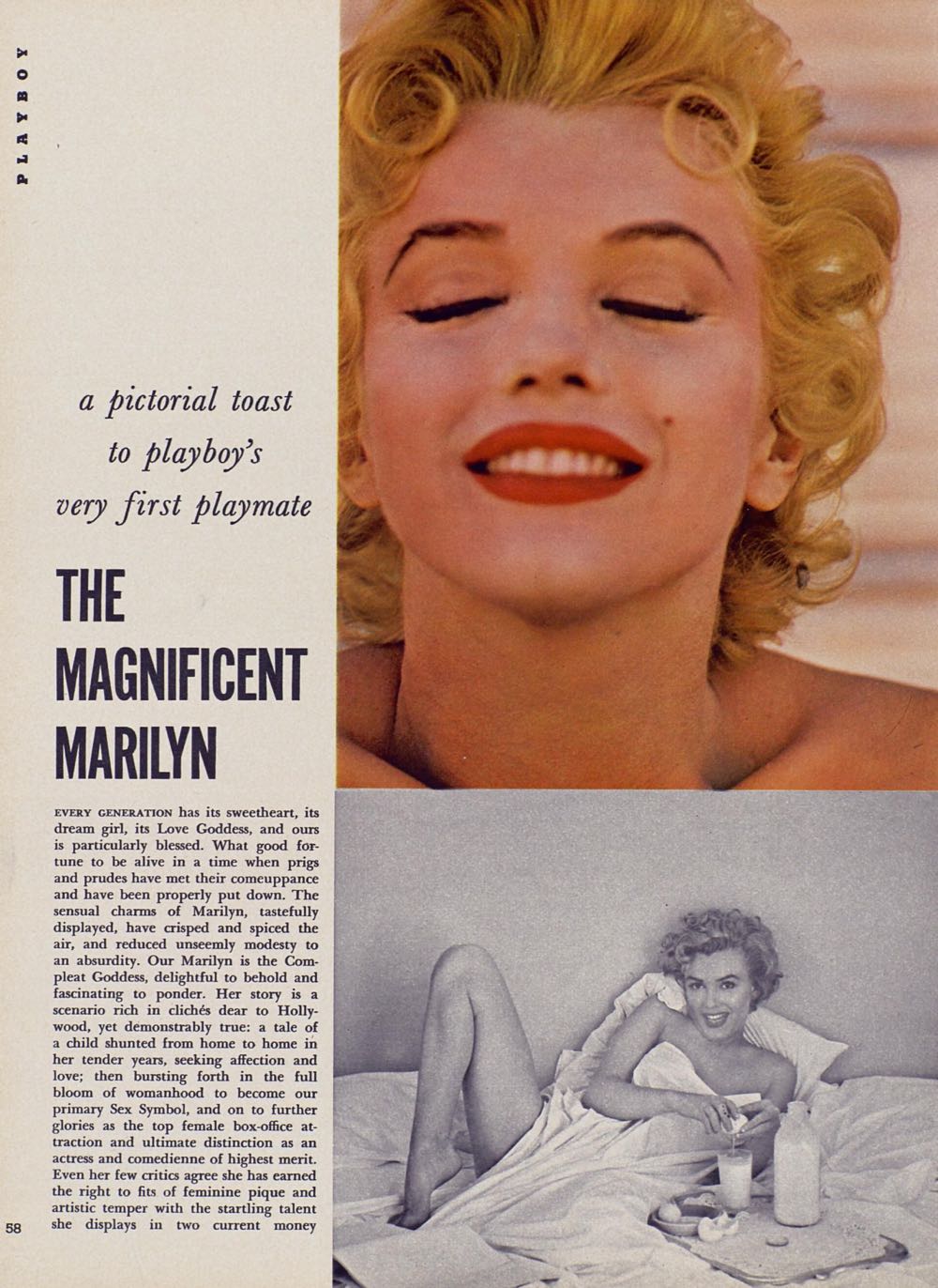 PB0712 Playboy December 1960  (December) magazine collectible - Main Image 4