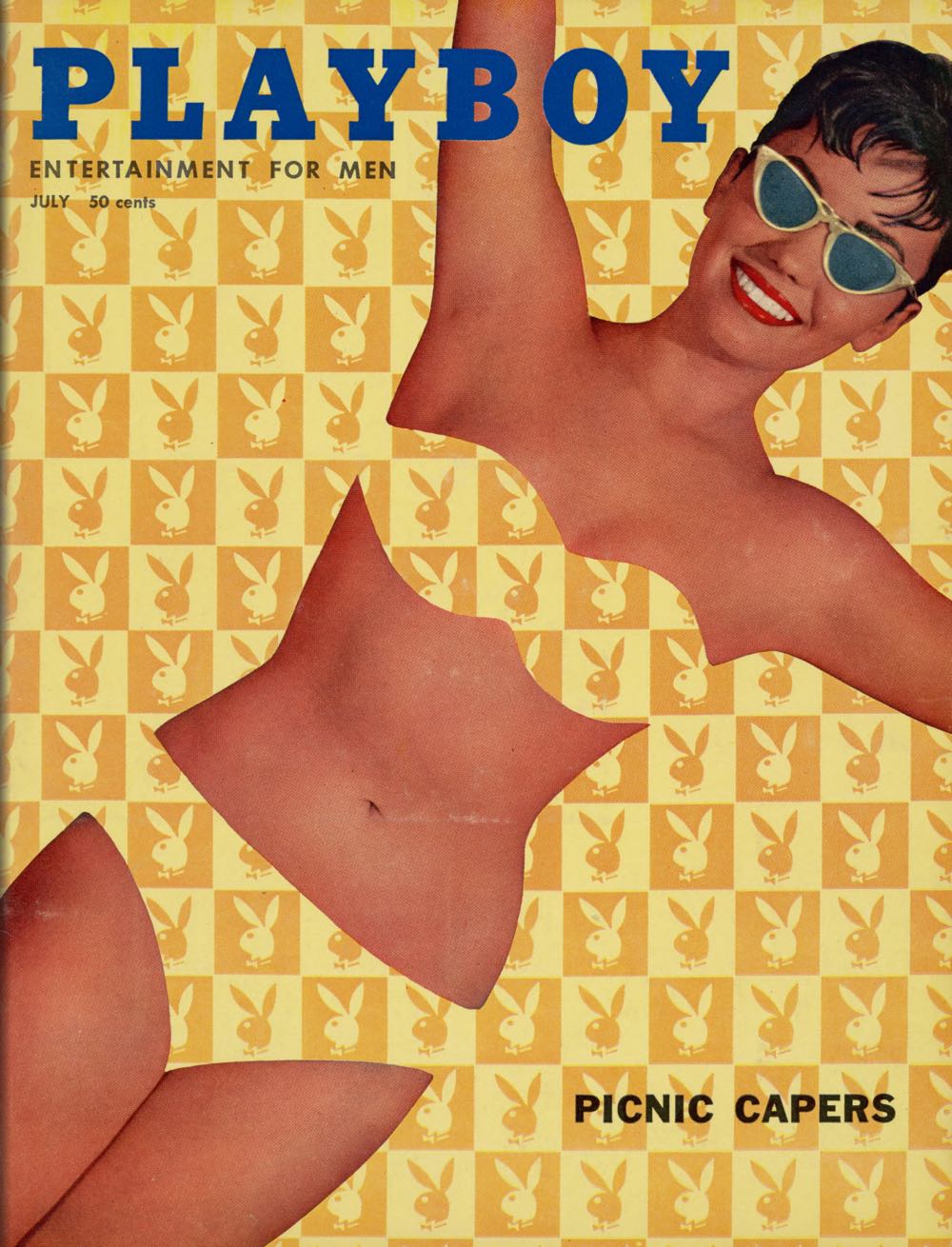PB0507 Playboy July 1958 Centerfold  (July) magazine collectible - Main Image 2