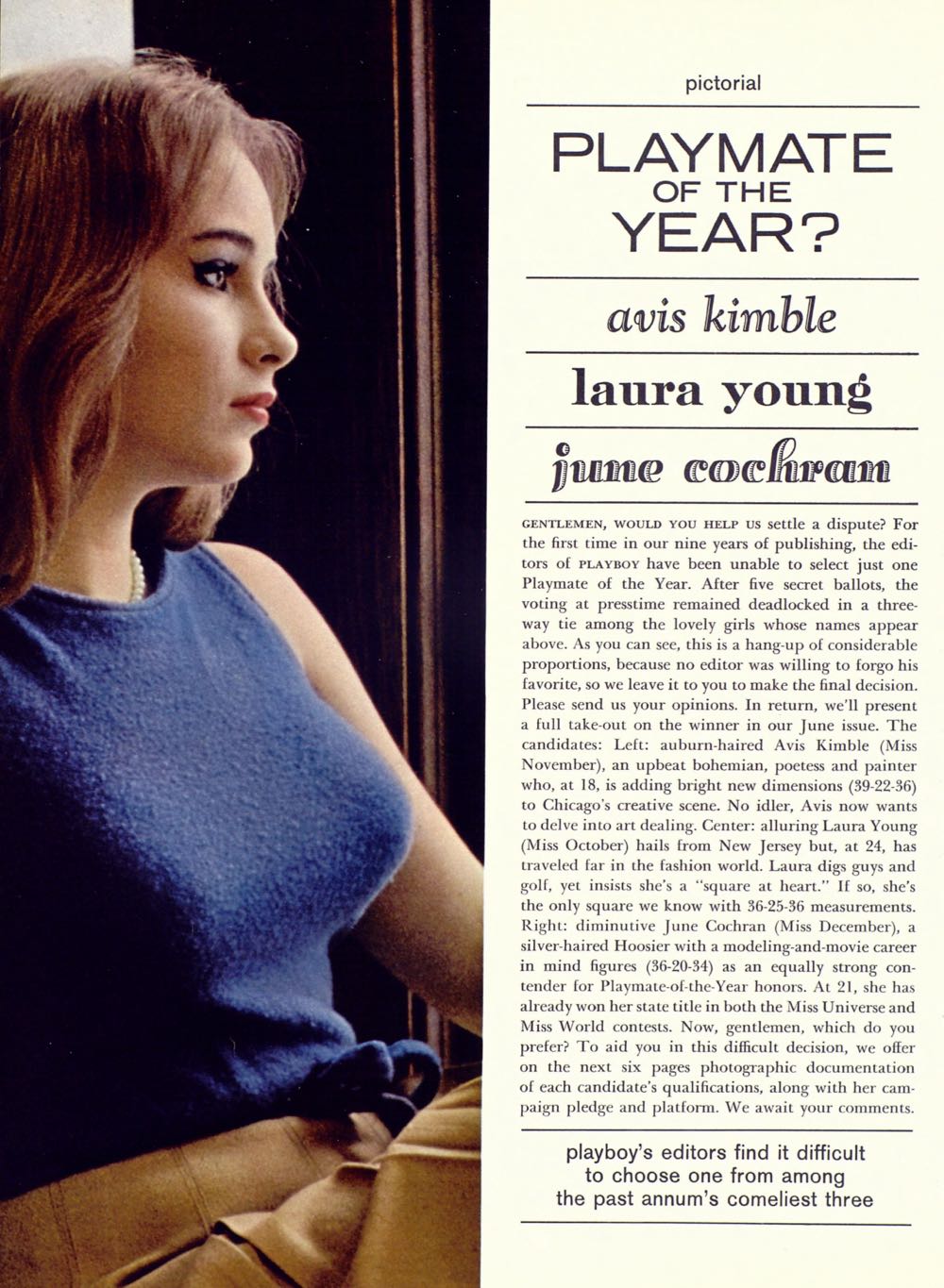 PB1003 Playboy March 1963  (March) magazine collectible - Main Image 4