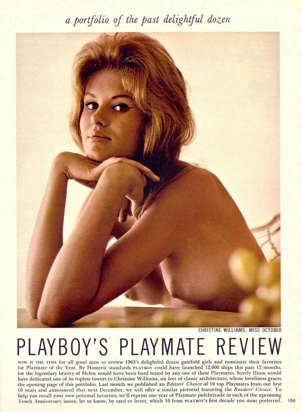 Playboy: January 1964  (January) magazine collectible - Main Image 4