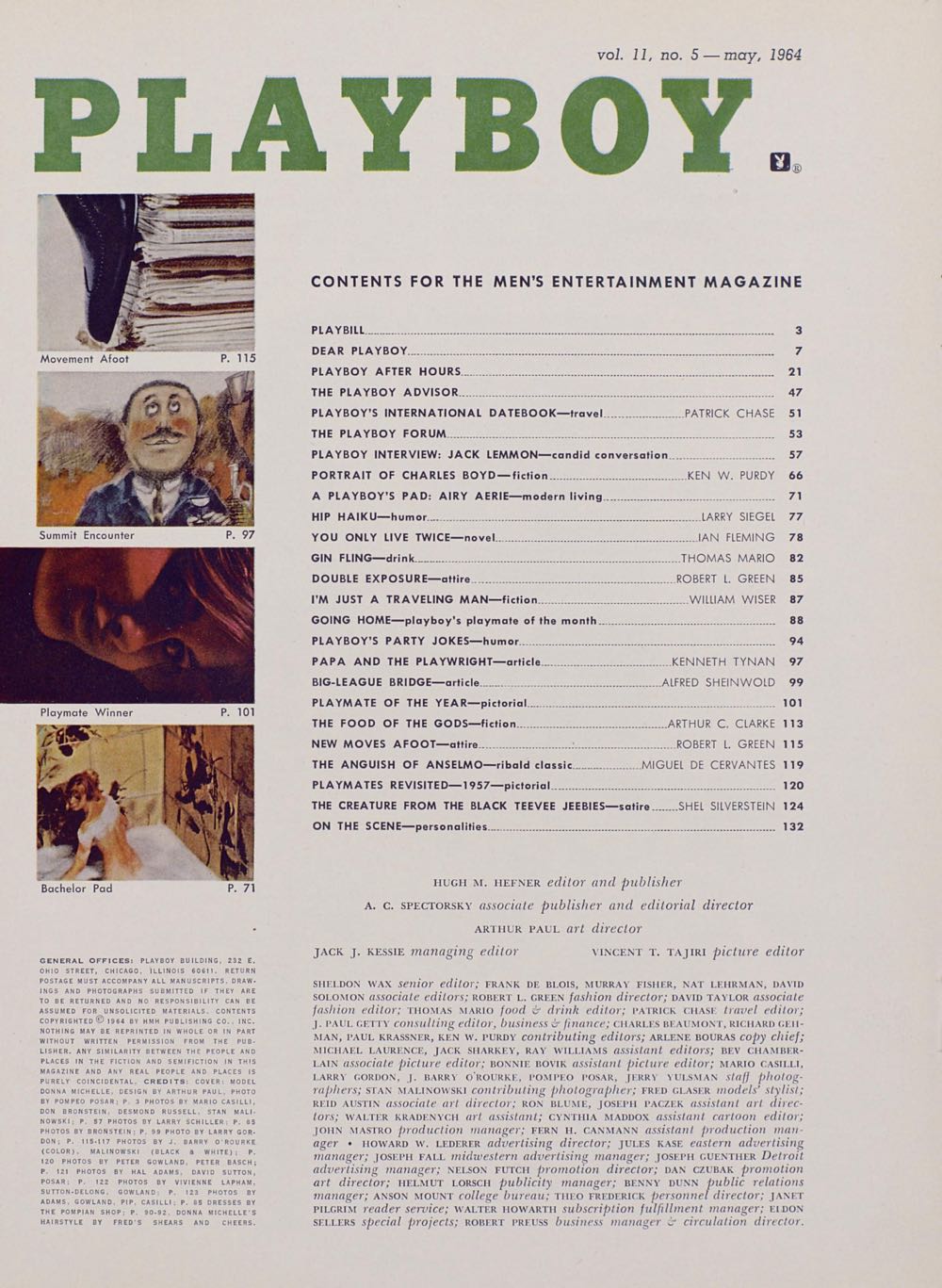 Playboy: May 1964 (May) magazine collectible - Main Image 2