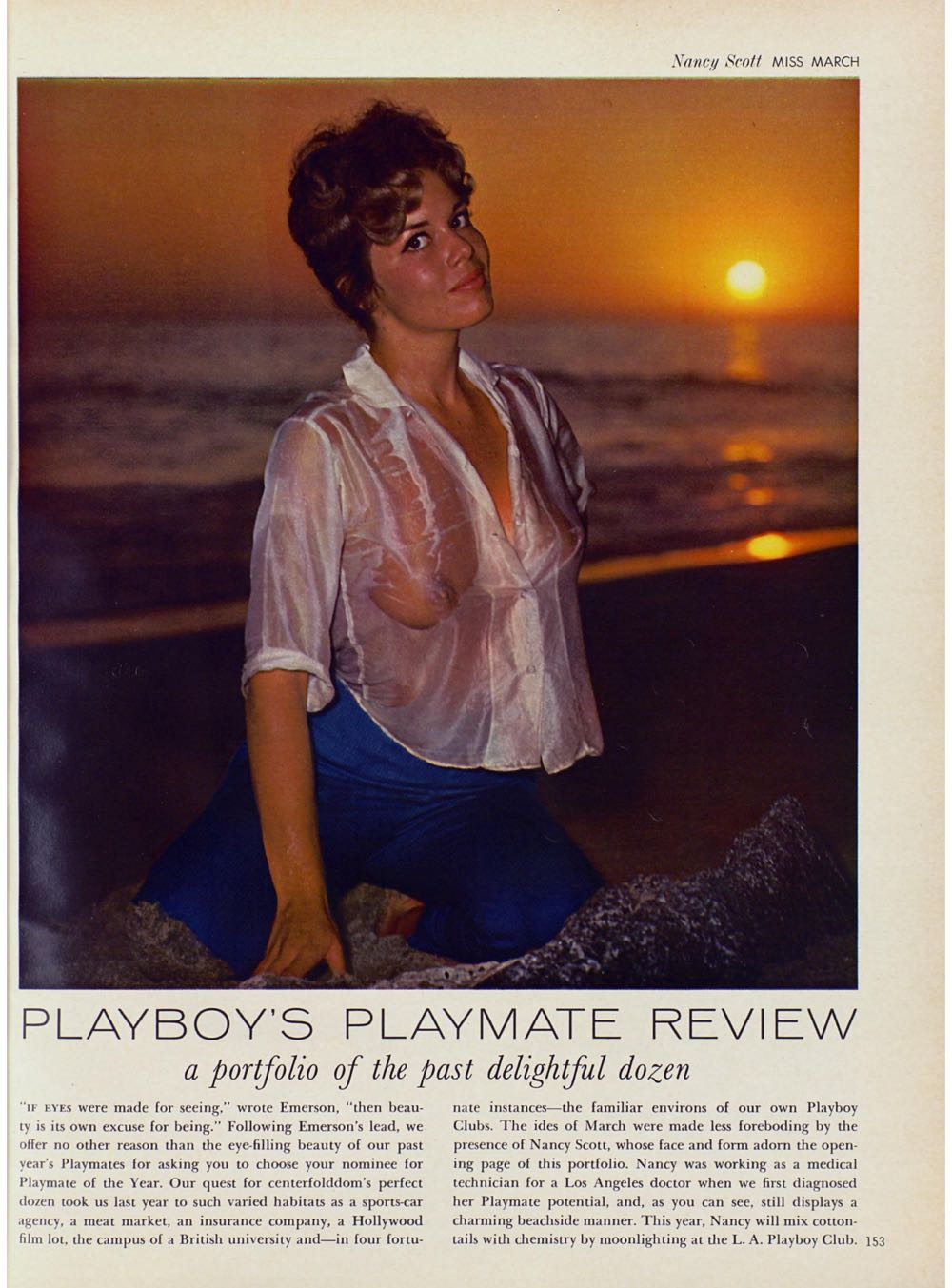 PB1201 Playboy January 1965  (January) magazine collectible - Main Image 4