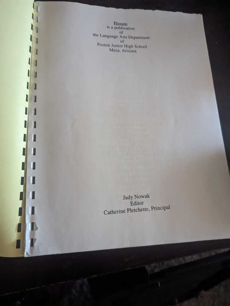 Plenum  magazine collectible - Main Image 3