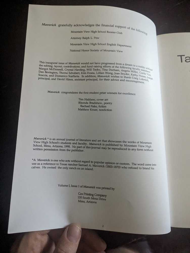 Maverick  magazine collectible - Main Image 2