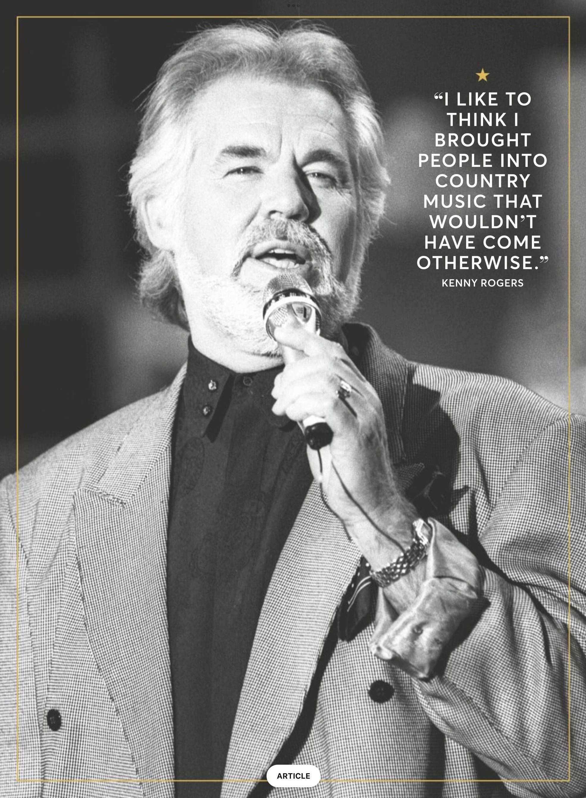 Kenny Rogers - The Life & Legacy of a Country Icon  2023 August  (August) magazine collectible - Main Image 2