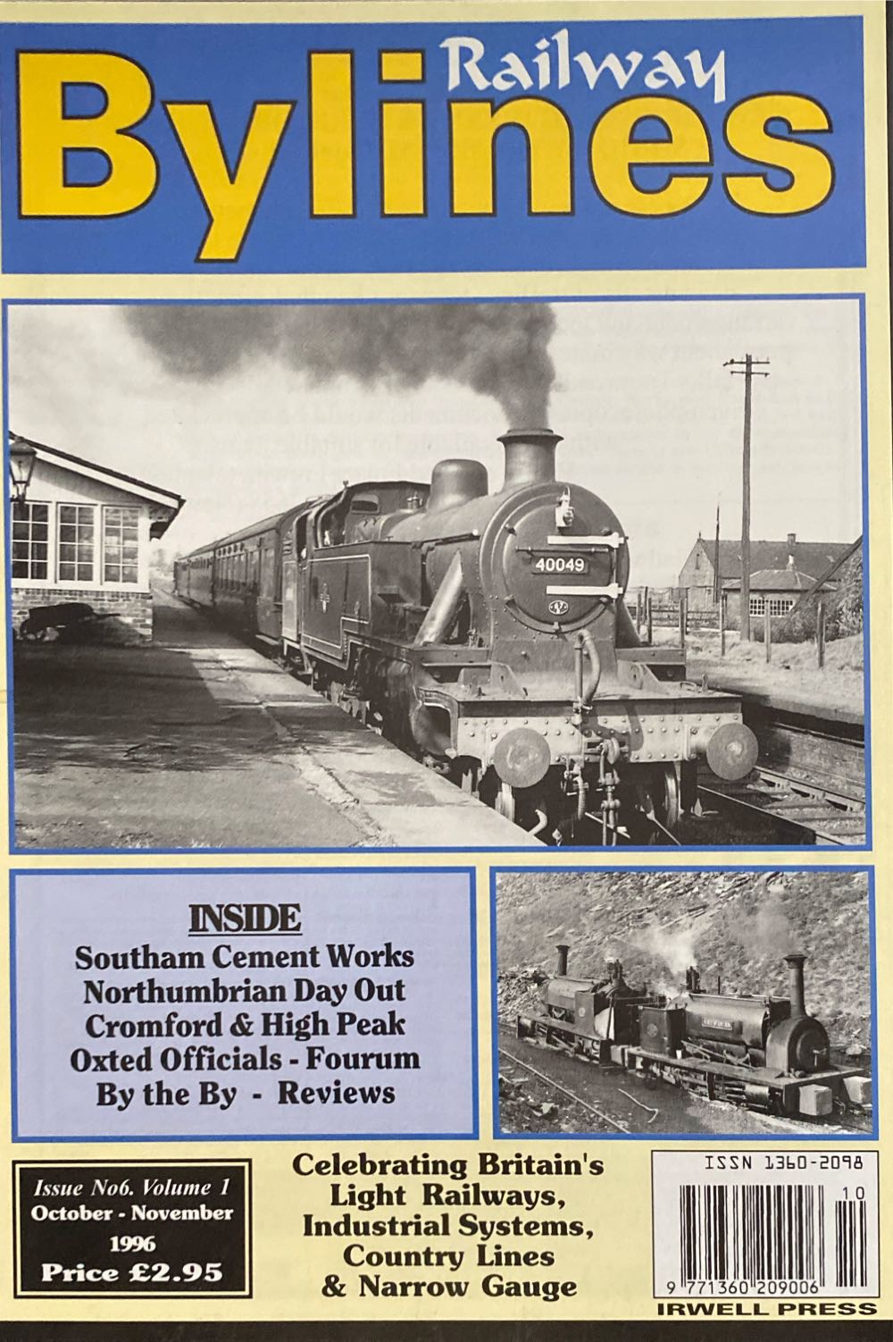 Railway Bylines Magazine  (November) magazine collectible [Barcode 977136020900610] - Main Image 2