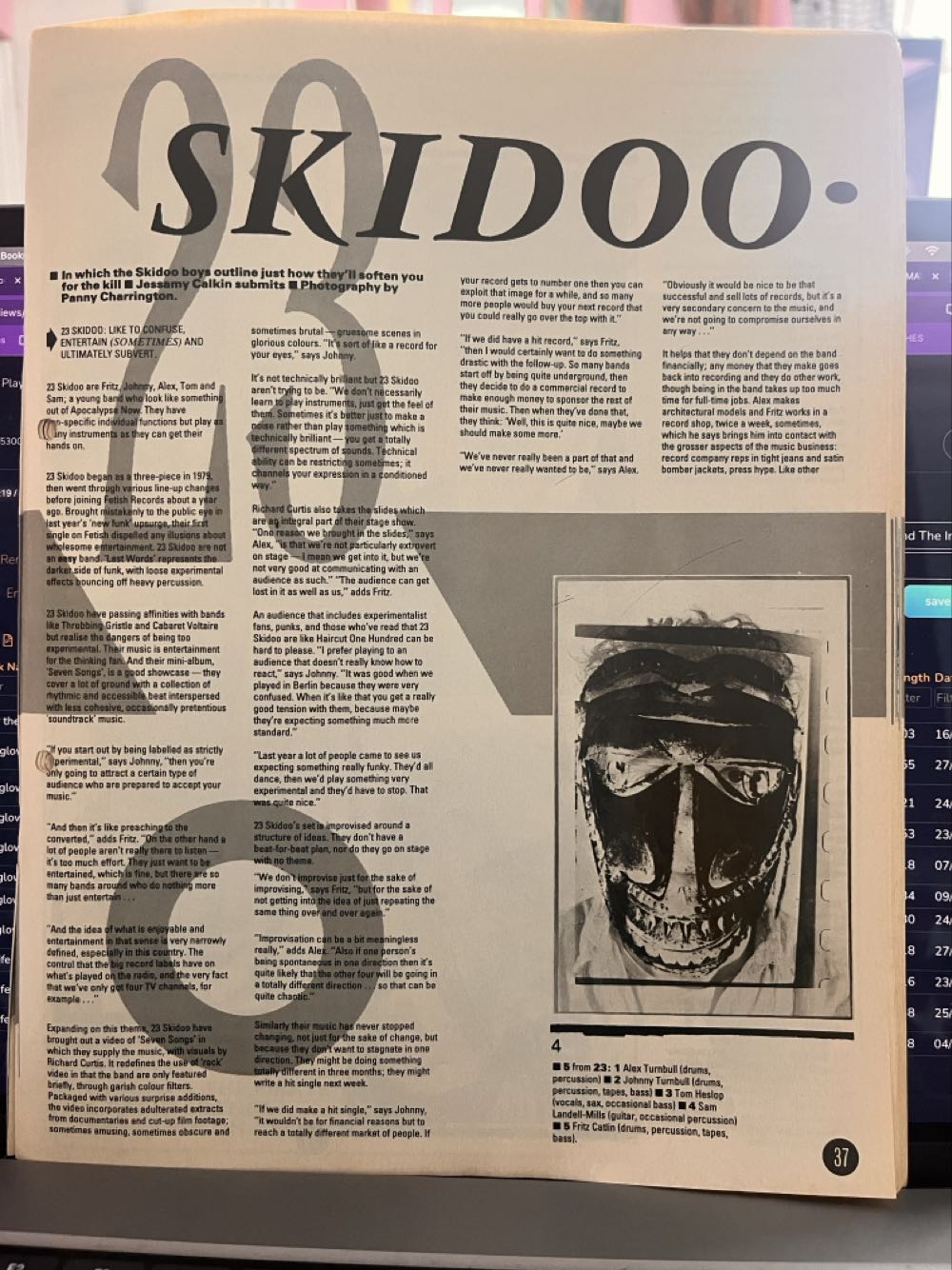 New Sounds New Styles Magazine (82/06) Jun 82  (June) magazine collectible - Main Image 3