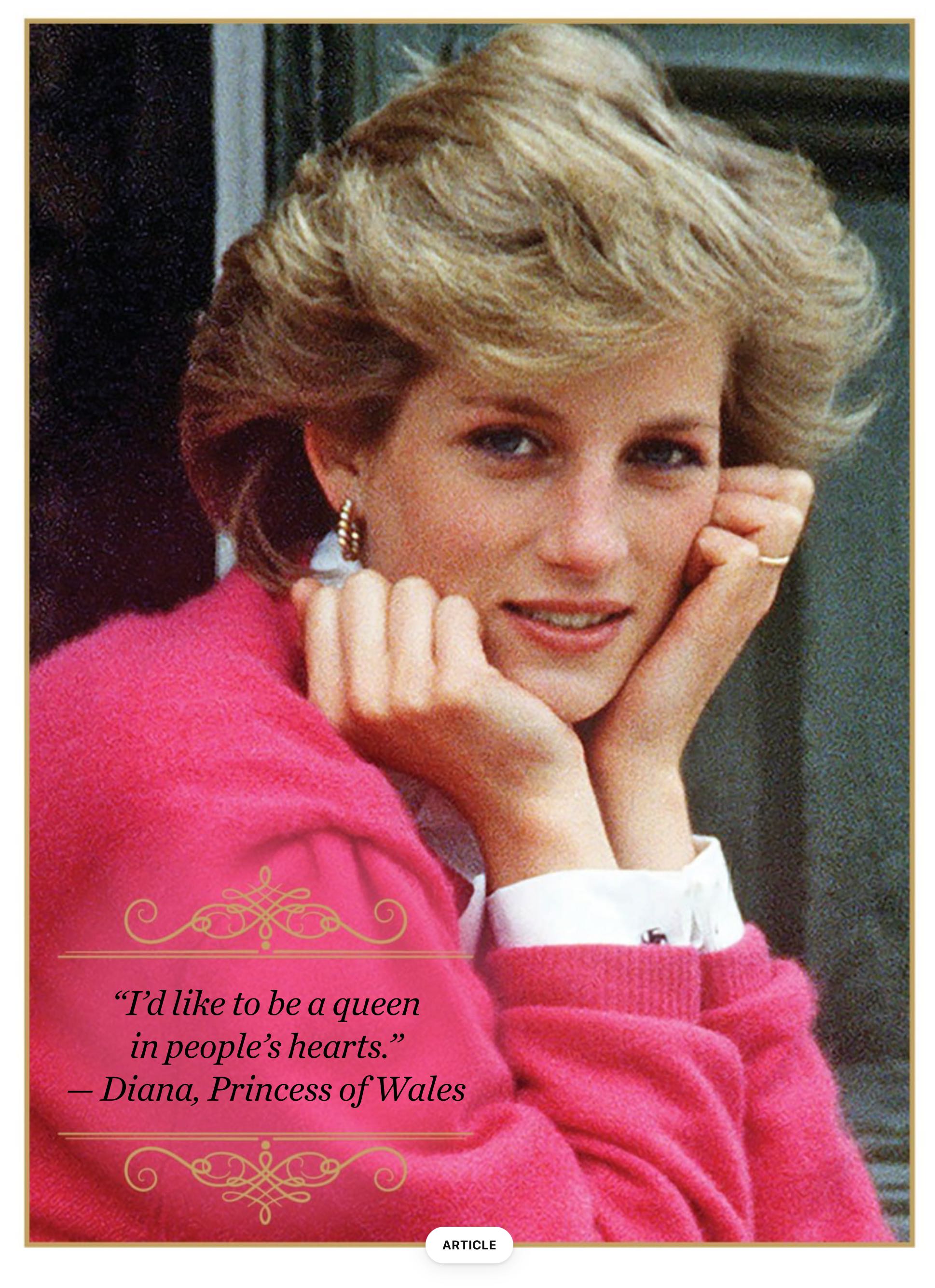 Princess Diana  2021 November  (November) magazine collectible - Main Image 2