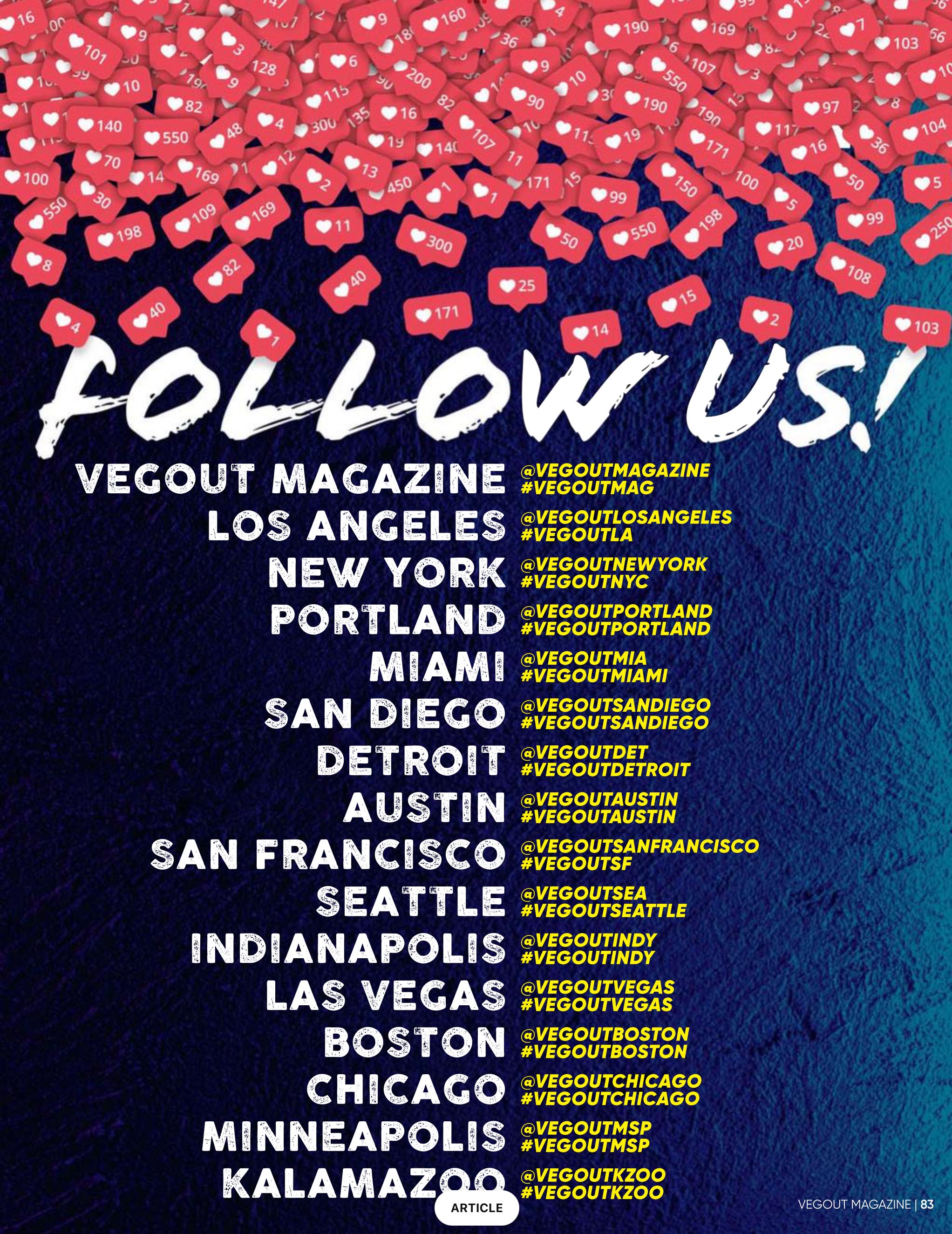 VVegOut Magazine Winter 2020 - The Holiday Issue  (October) magazine collectible - Main Image 2