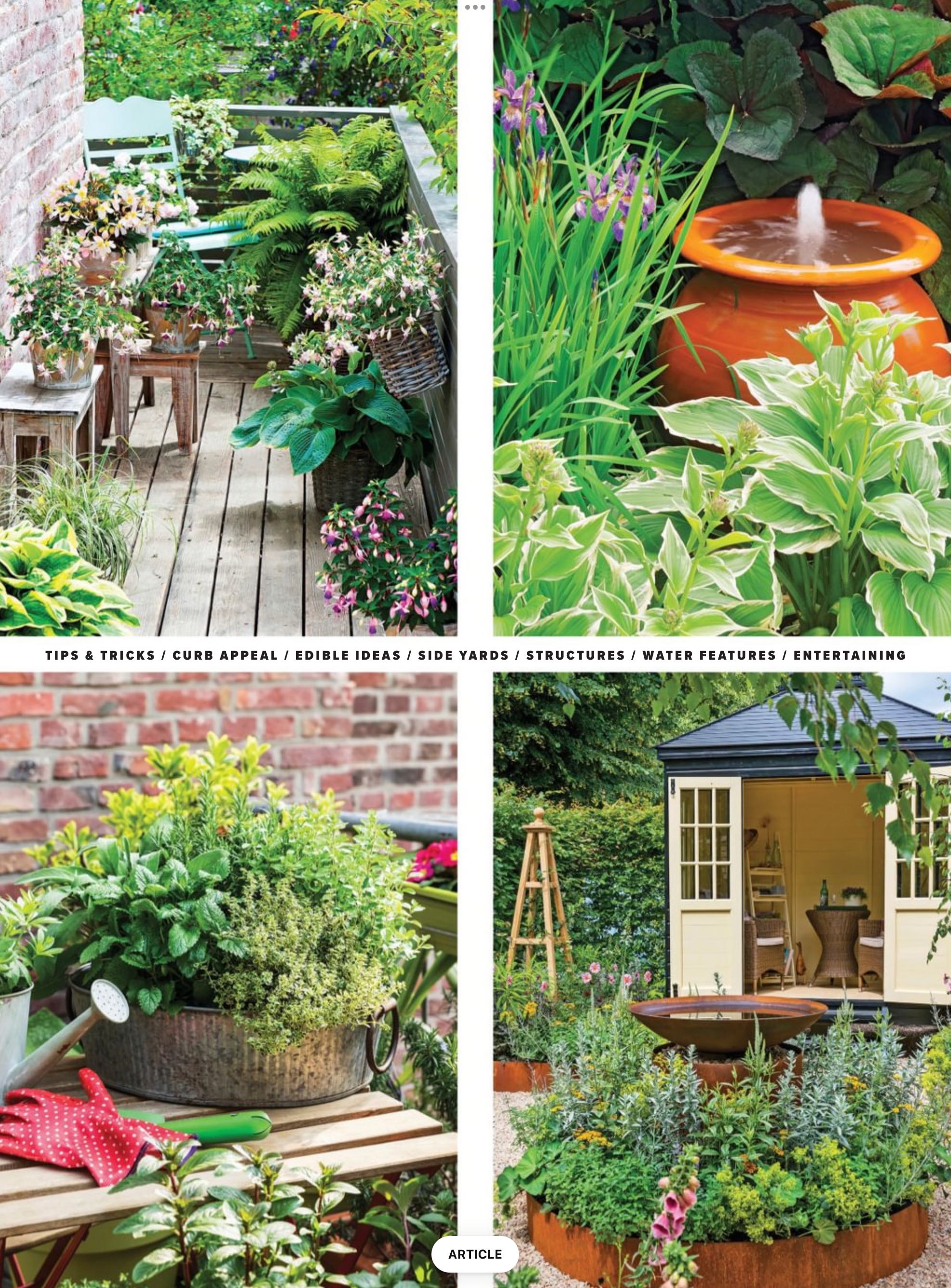 Small-Space Gardening  2024 March  (March) magazine collectible - Main Image 2