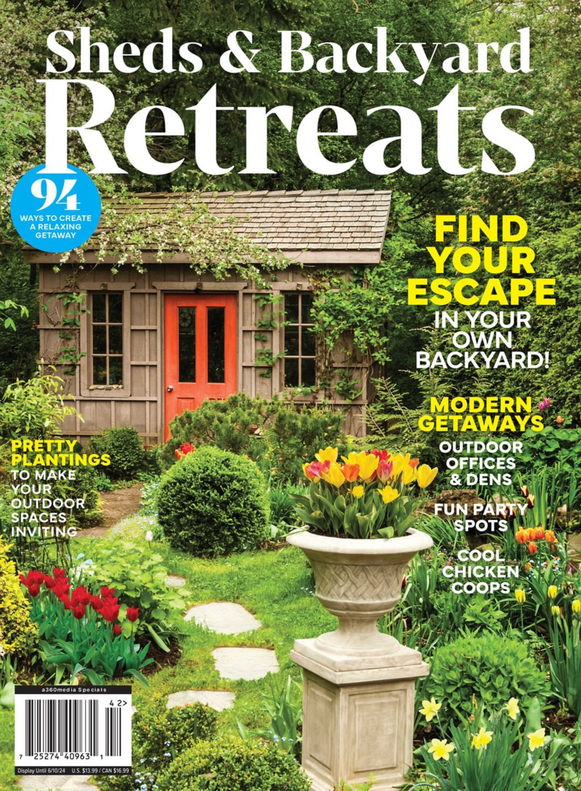 Sheds & Backyard Retreats  2024 March  (March) magazine collectible - Main Image 1