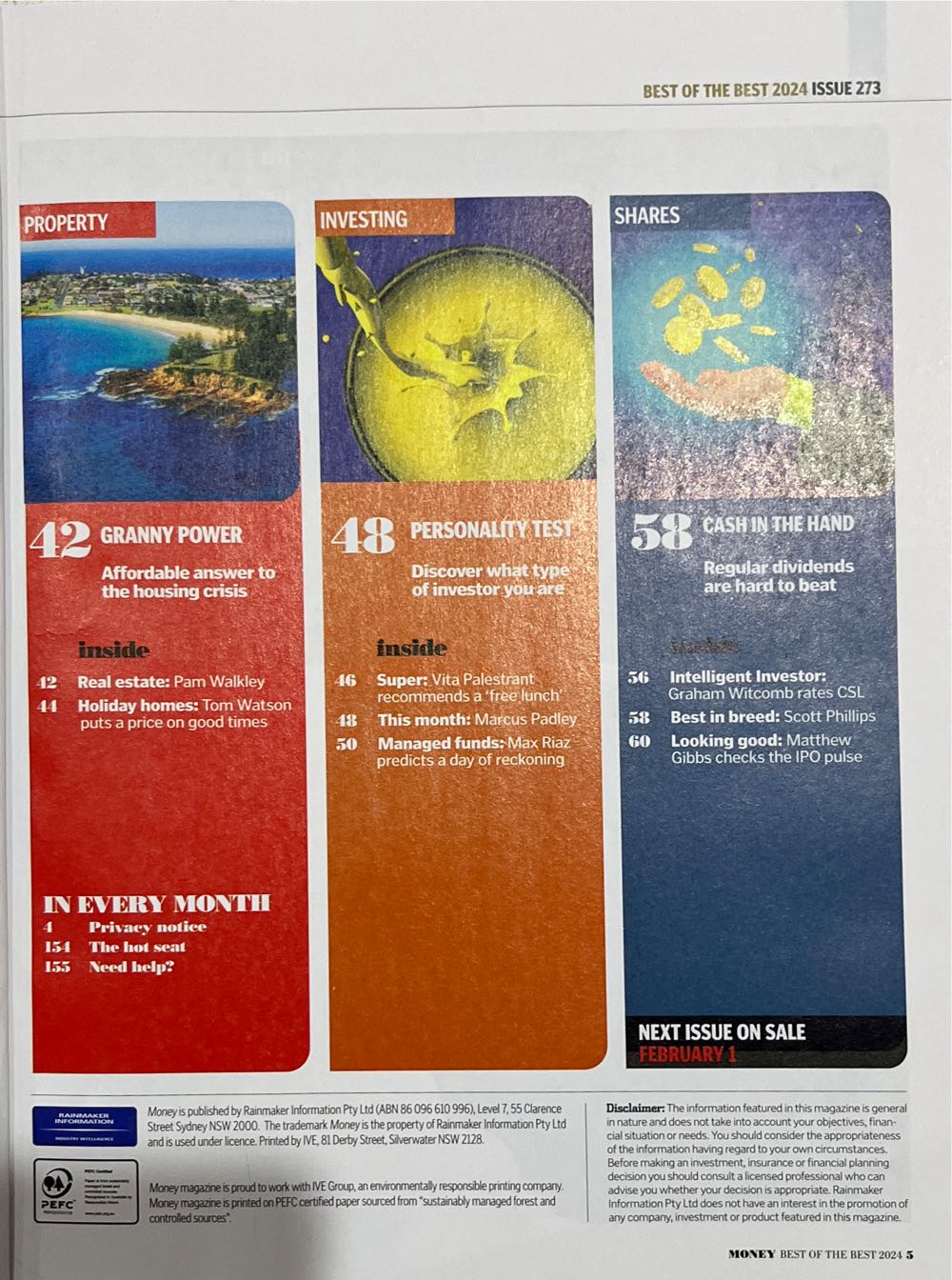 Money Issue 273  (December) magazine collectible [Barcode 935490300005812] - Main Image 3