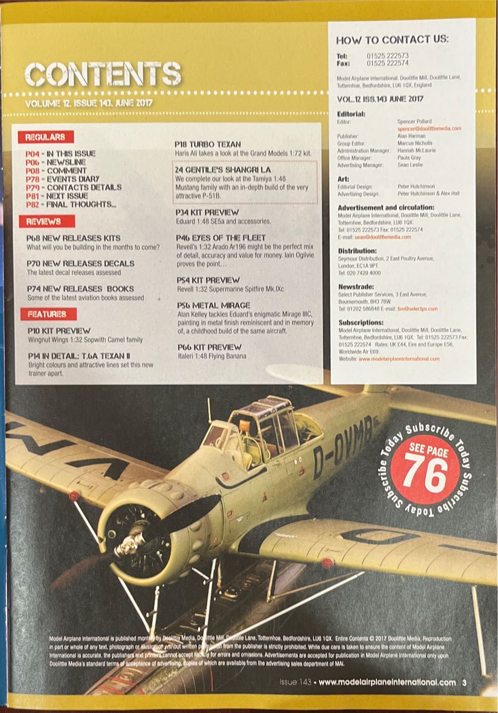 Model Airplane International Issue 143  (June) magazine collectible [Barcode 977174750405243] - Main Image 2