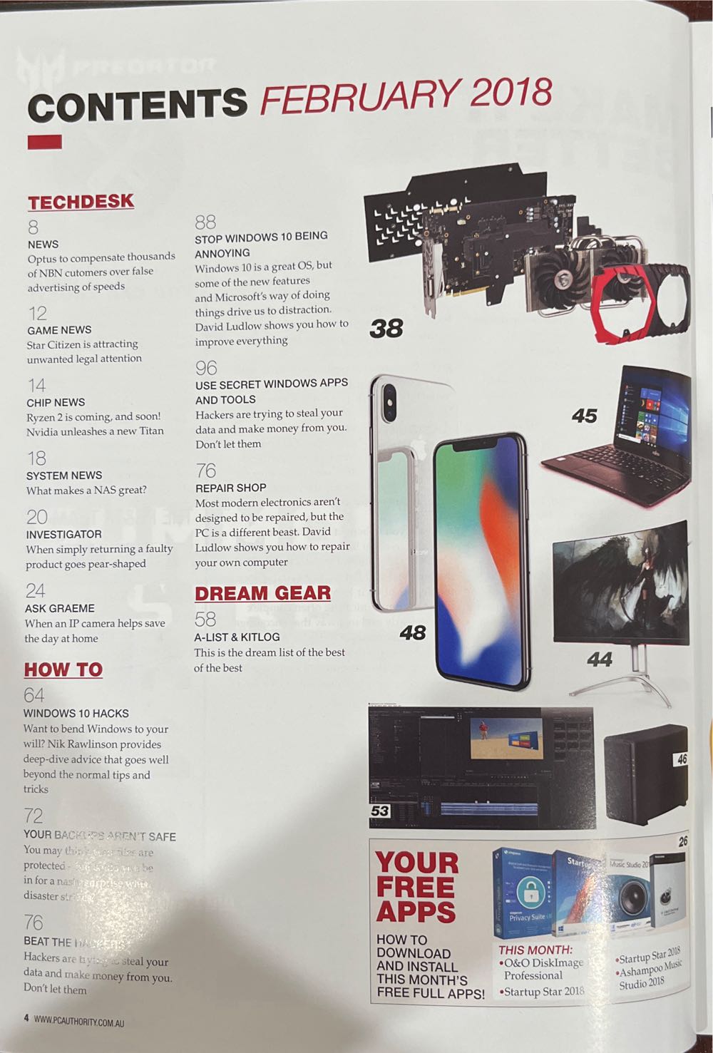 PC & Tech Authority Issue 243  (February) magazine collectible [Barcode 977132929700602] - Main Image 2