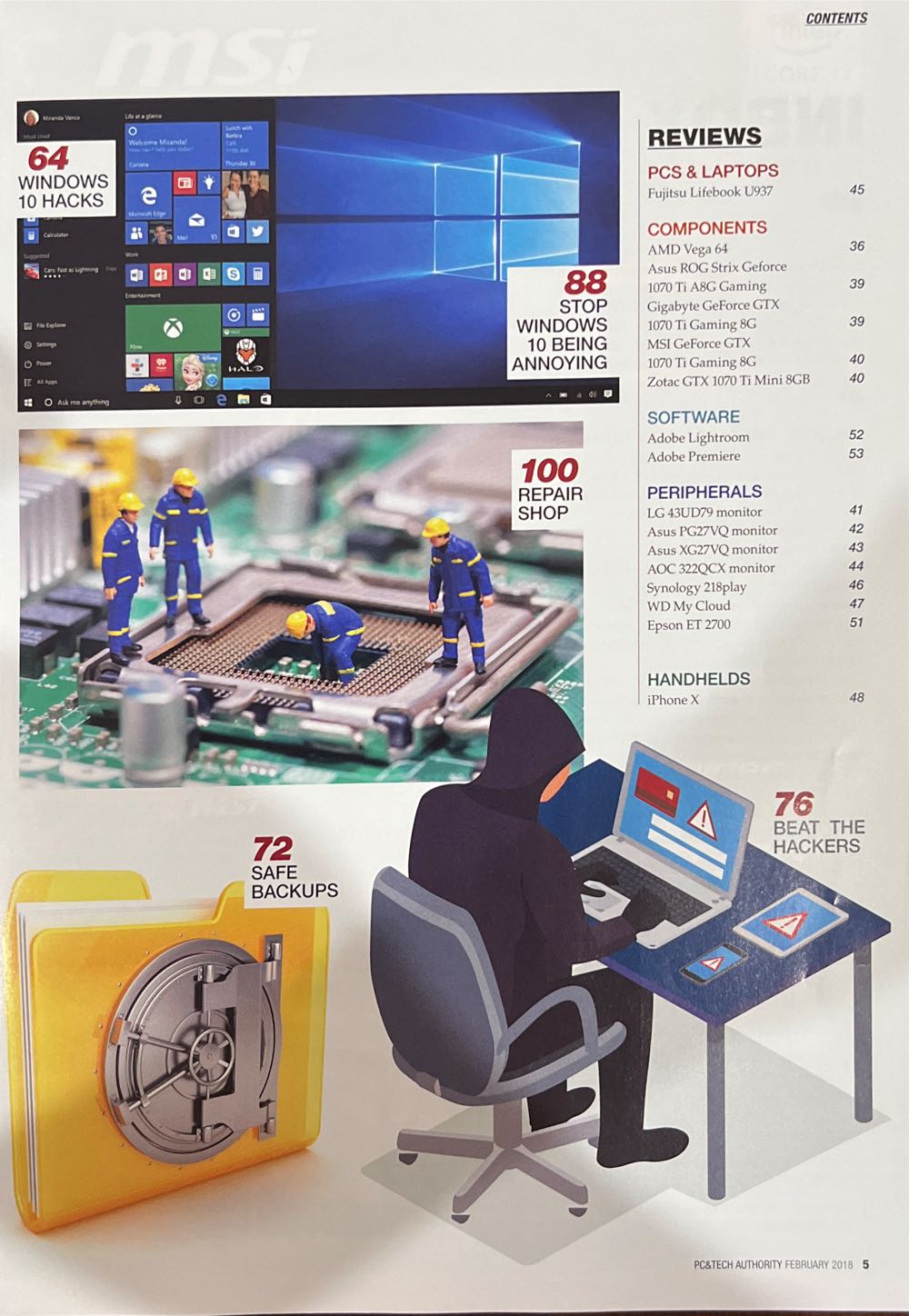 PC & Tech Authority Issue 243  (February) magazine collectible [Barcode 977132929700602] - Main Image 3