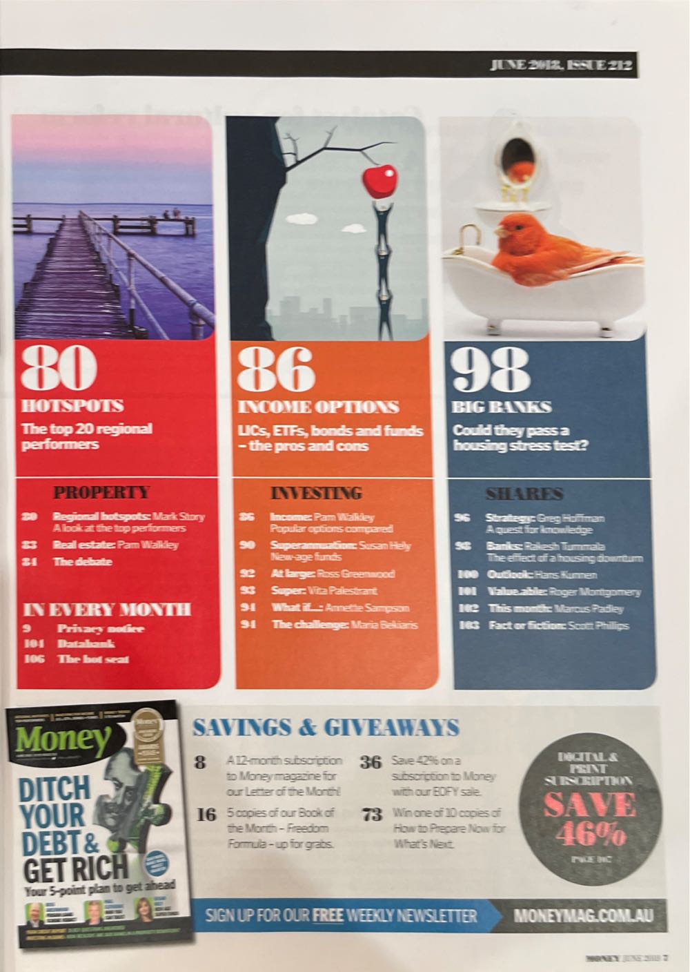 Money Issue 212  (June) magazine collectible [Barcode 931300600613806] - Main Image 3