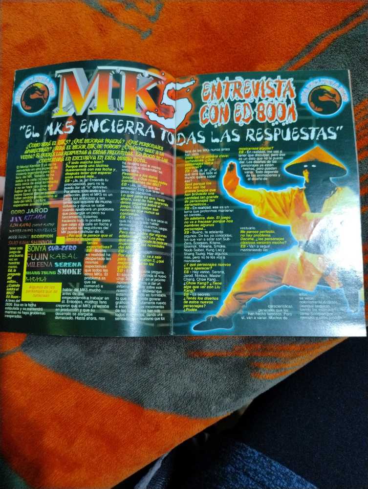 Mortal Kombat Revista Oficial Año 3 #31 (abril) magazine collectible - Main Image 3