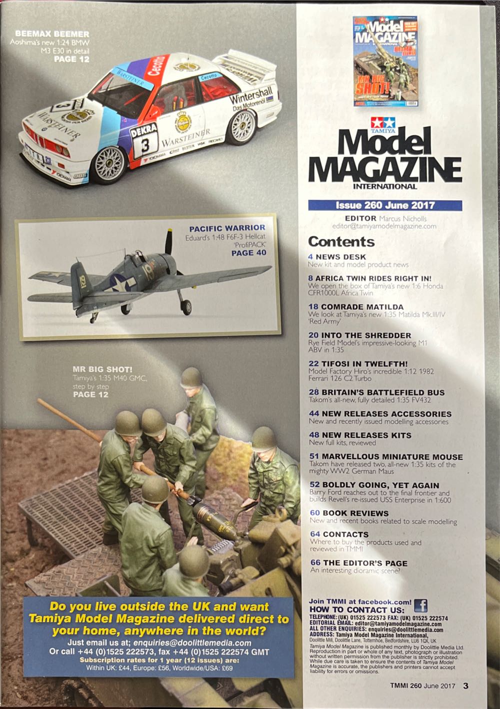 Tanya Model International Issue 260  (June) magazine collectible [Barcode 9770912971132] - Main Image 2