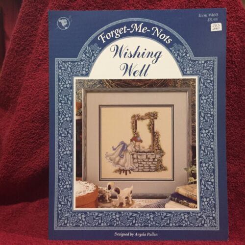 Forget Me Nots Wishing Cross Stitch Angela Pullen Well  magazine collectible [Barcode 716527004604] - Main Image 1