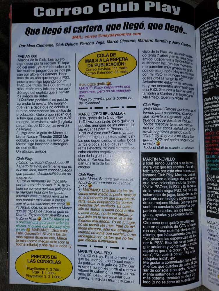 Club Play Año 8 # 82  (enero) magazine collectible - Main Image 3