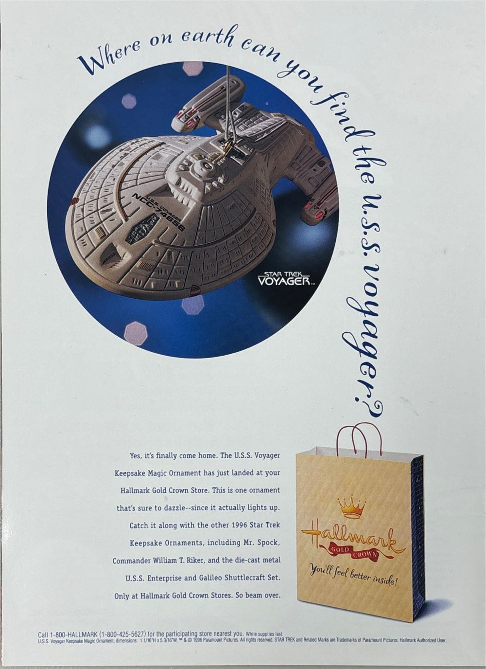 Star Trek Voyager Issue #9  magazine collectible [Barcode 07189646020911] - Main Image 2