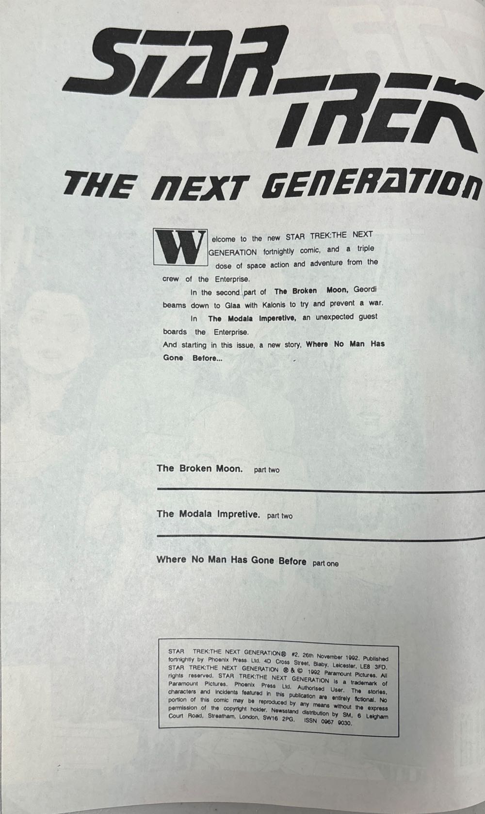 Star Trek TNG  (December) magazine collectible [Barcode 977096790300349] - Main Image 3