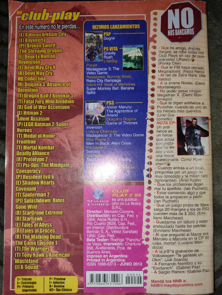 Club Play Año 9 # 94  (junio) magazine collectible - Main Image 4