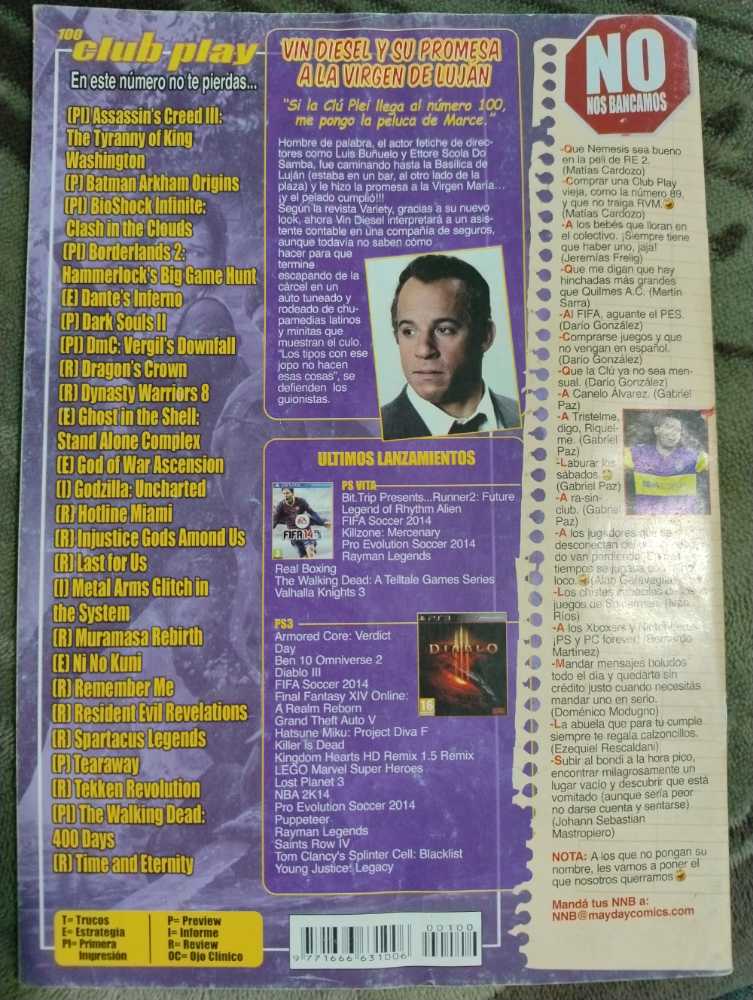 Club Play Año 10 # 100  (octubre) magazine collectible - Main Image 4