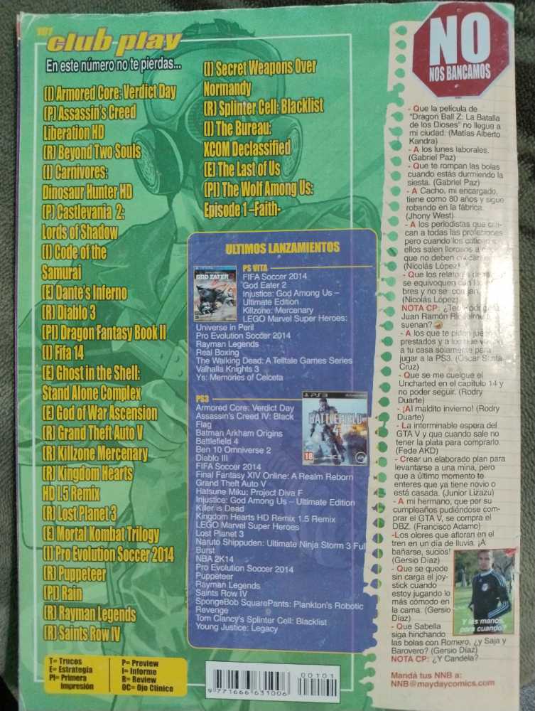 Club Play Año 10 # 101  (diciembre) magazine collectible - Main Image 4