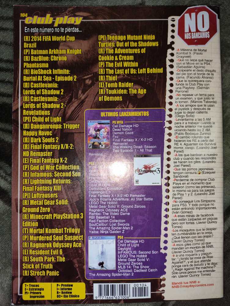 Club Play Año 10 # 104  (junio) magazine collectible - Main Image 4